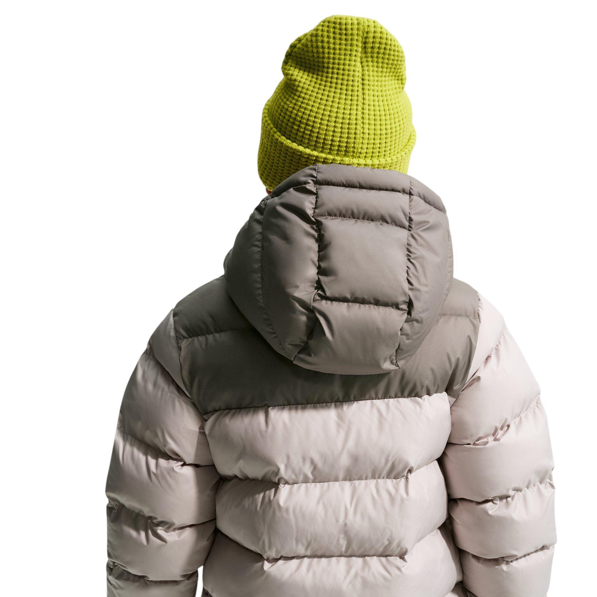 Nike Big Kids' Sportswear All Day Play Therma-FIT Loose-Fit Puffer Jacket - Moon Brown/Cave Stone - MOON BROWN/CAVE STONE Thumbnail View 5