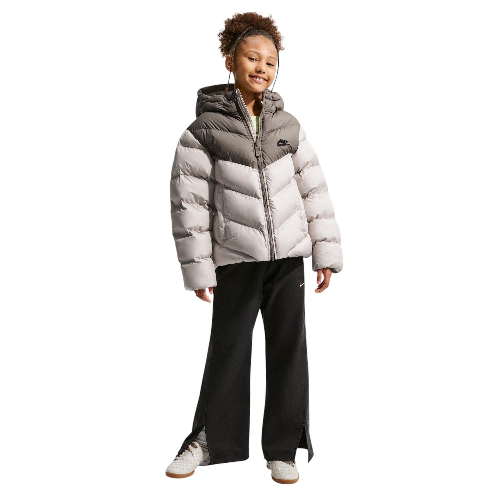 Nike Big Kids' Sportswear All Day Play Therma-FIT Loose-Fit Puffer Jacket - Moon Brown/Cave Stone - MOON BROWN/CAVE STONE Thumbnail View 6