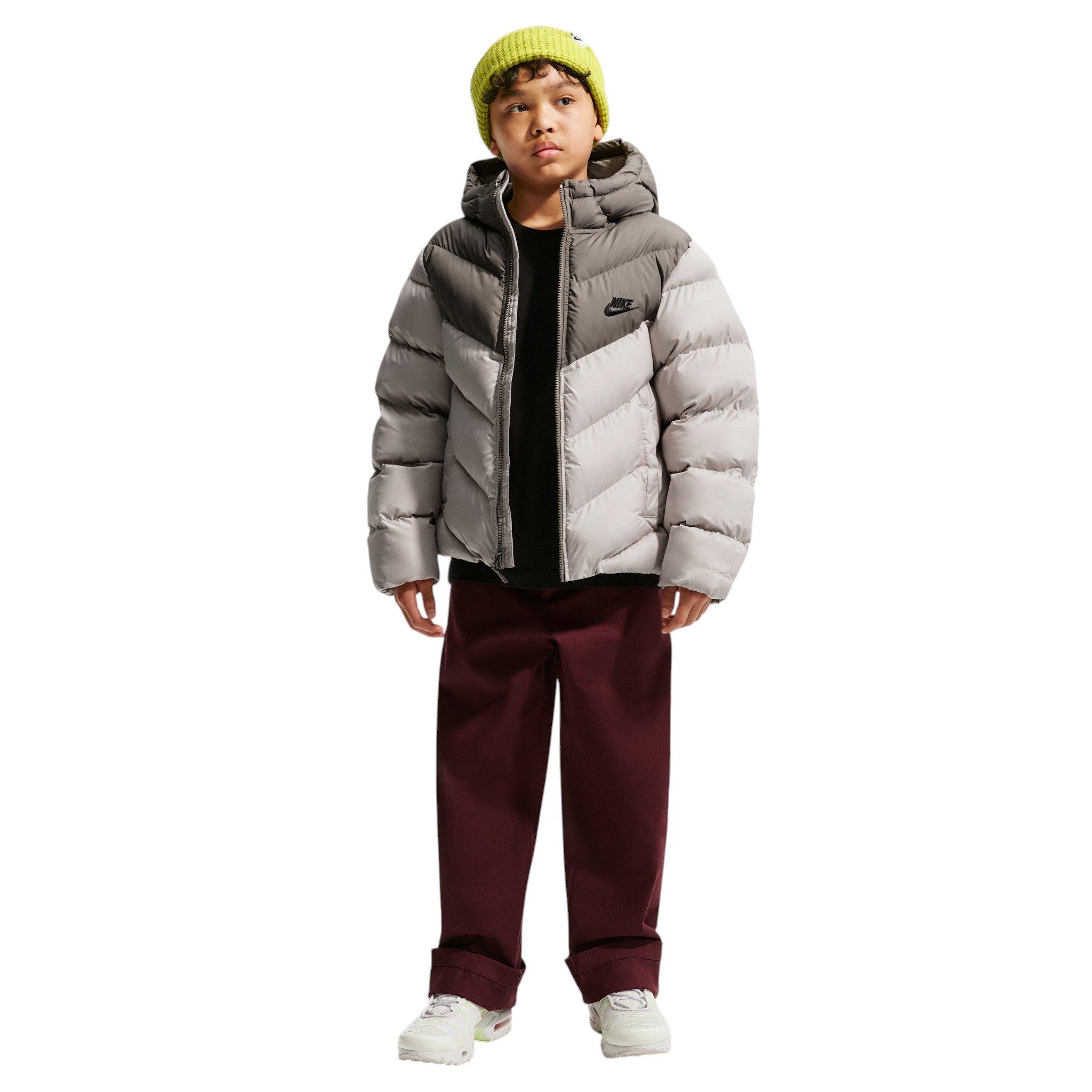 Nike Big Kids' Sportswear All Day Play Therma-FIT Loose-Fit Puffer Jacket - Moon Brown/Cave Stone - MOON BROWN/CAVE STONE Thumbnail View 7