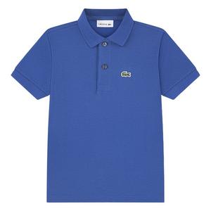 Lacoste Toddler Boys' Non-Organic Petit Pique Polo -Blue