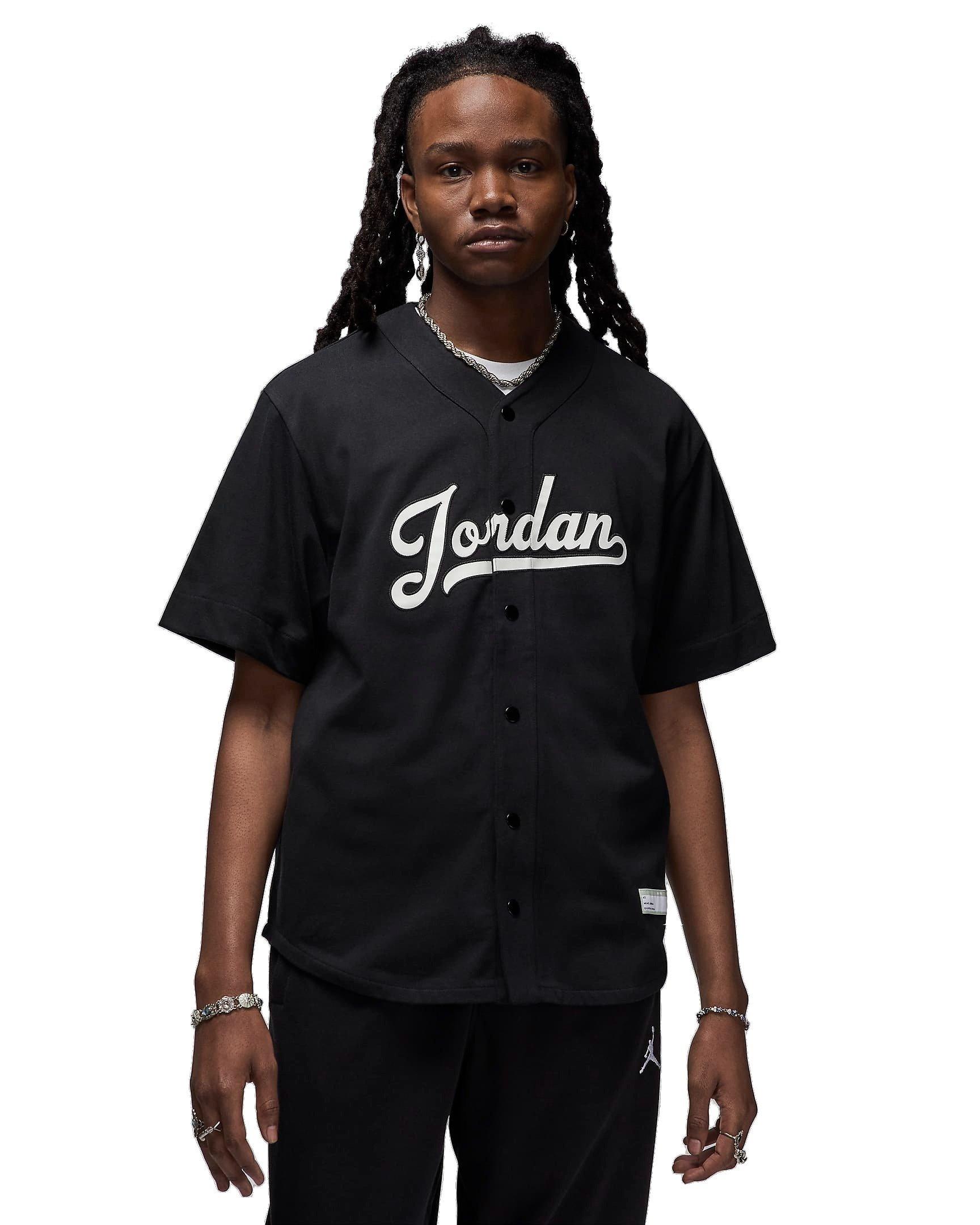 Jordan Men's Flight MVP Baseball Top -Black - BLACK Thumbnail View 1