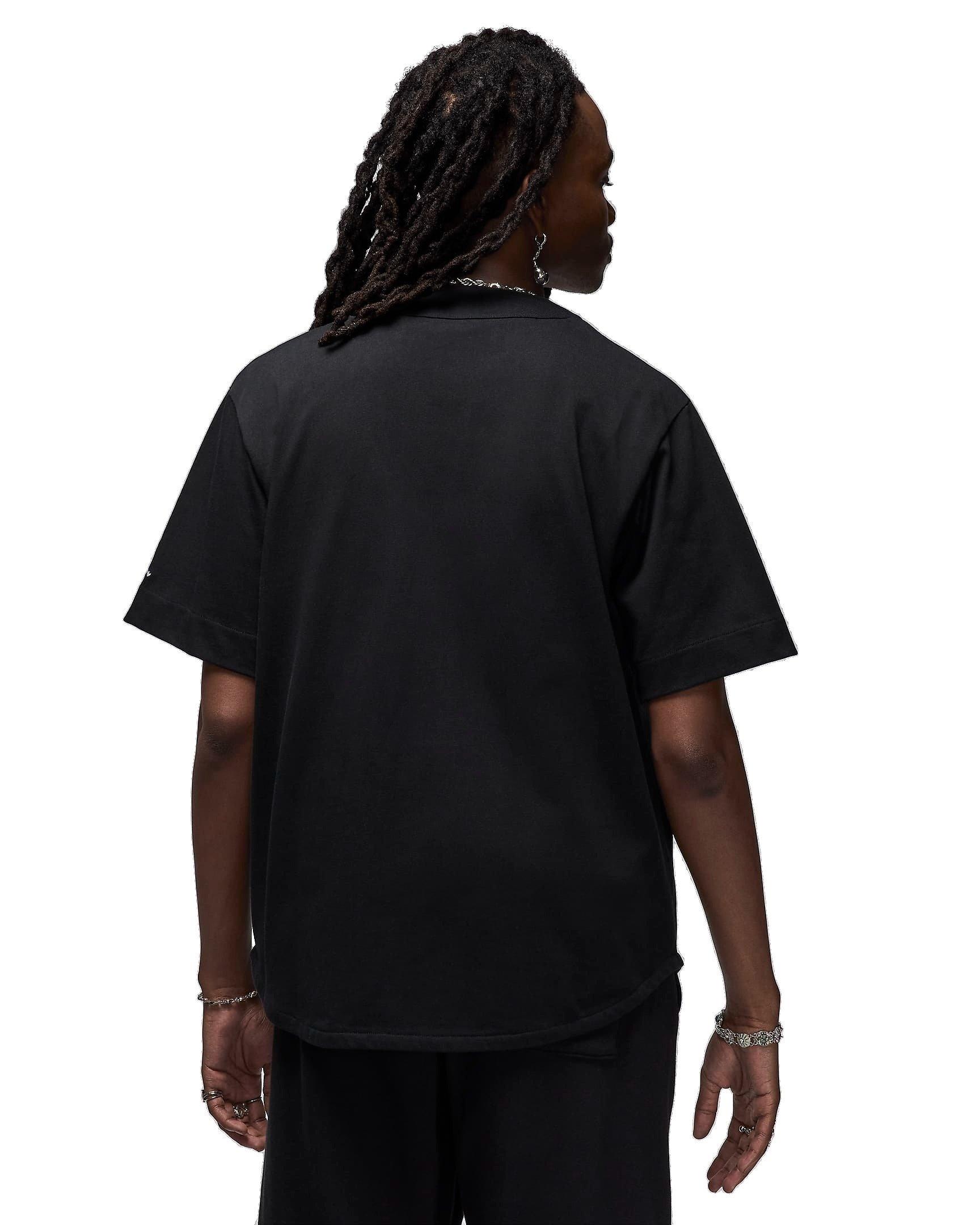 Jordan Men's Flight MVP Baseball Top -Black - BLACK Thumbnail View 2