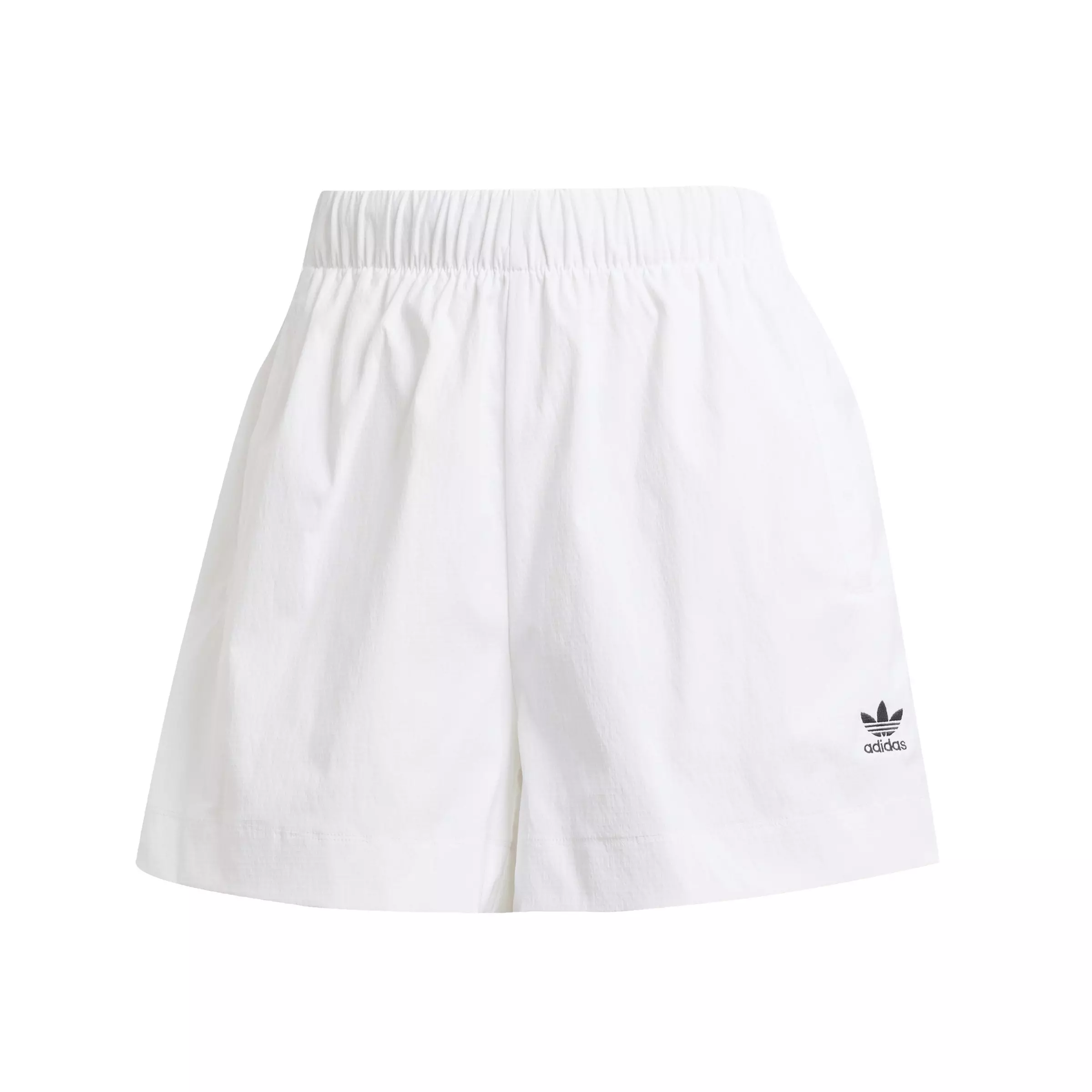 adidas Originals Women's Essentials Ripstop Shorts -White - WHITE