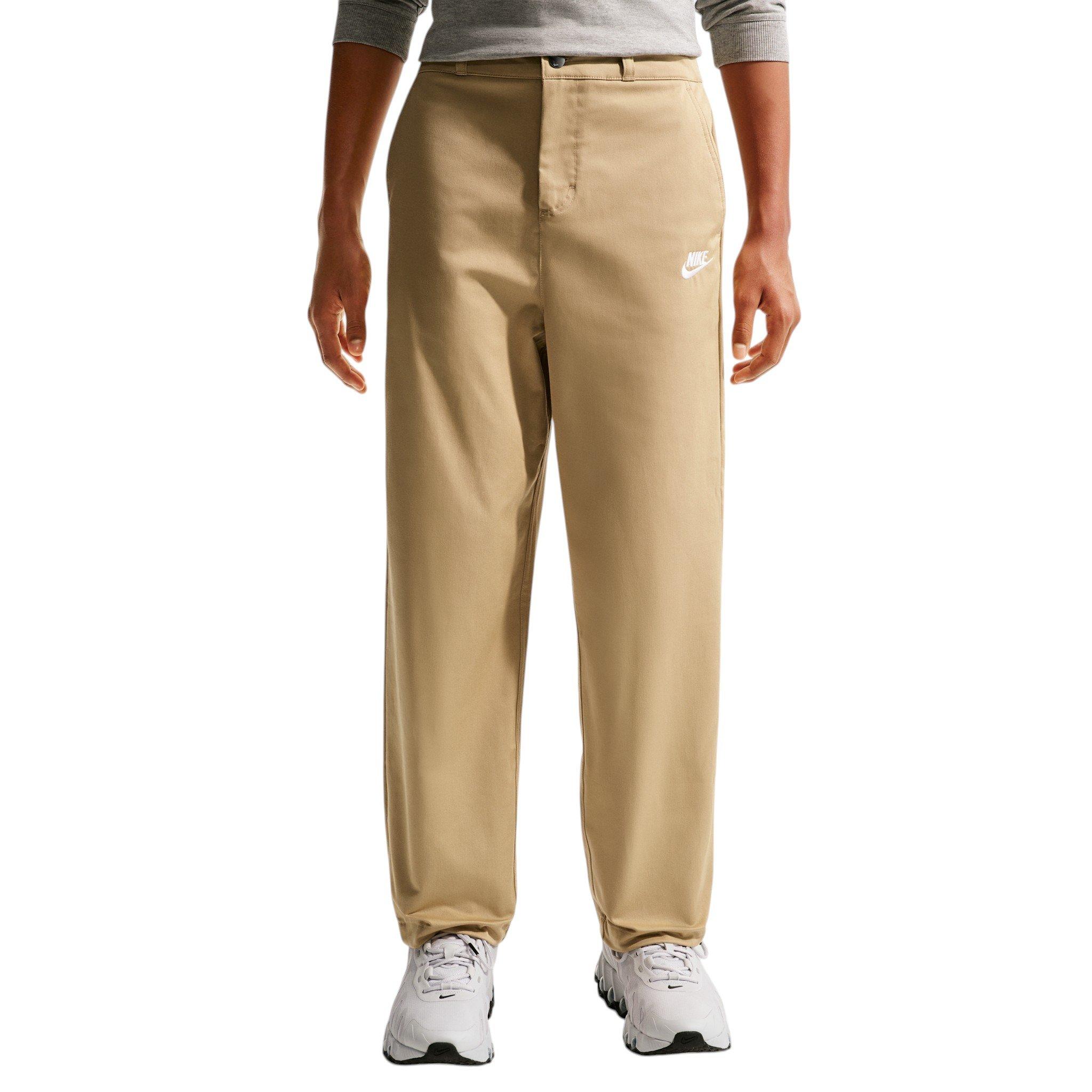 Nike Sportswear Club Big Kids' Beige Woven Everyday Trousers
