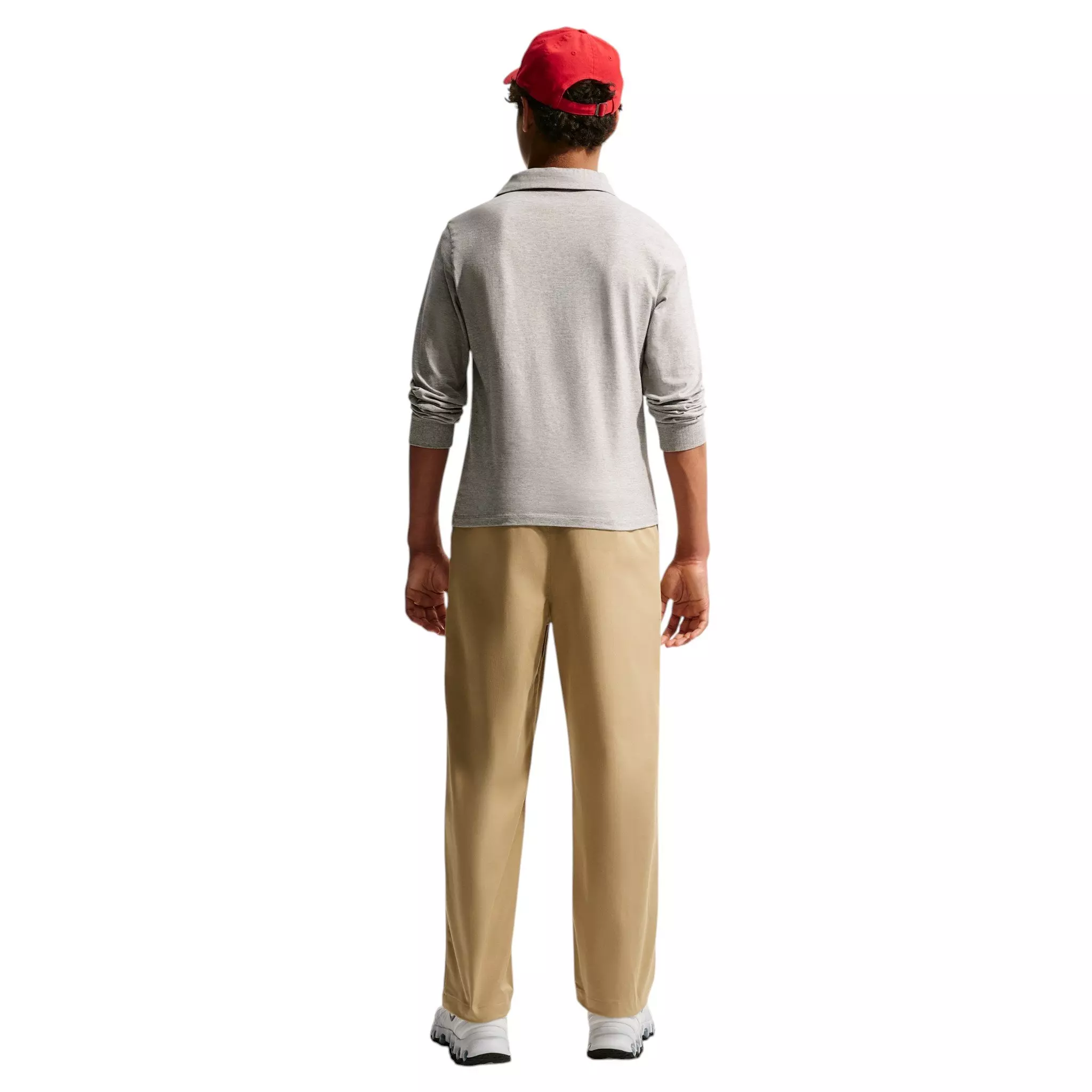 Nike Big Kids' Sportswear Club Woven Everyday Trousers - Beige - BEIGE