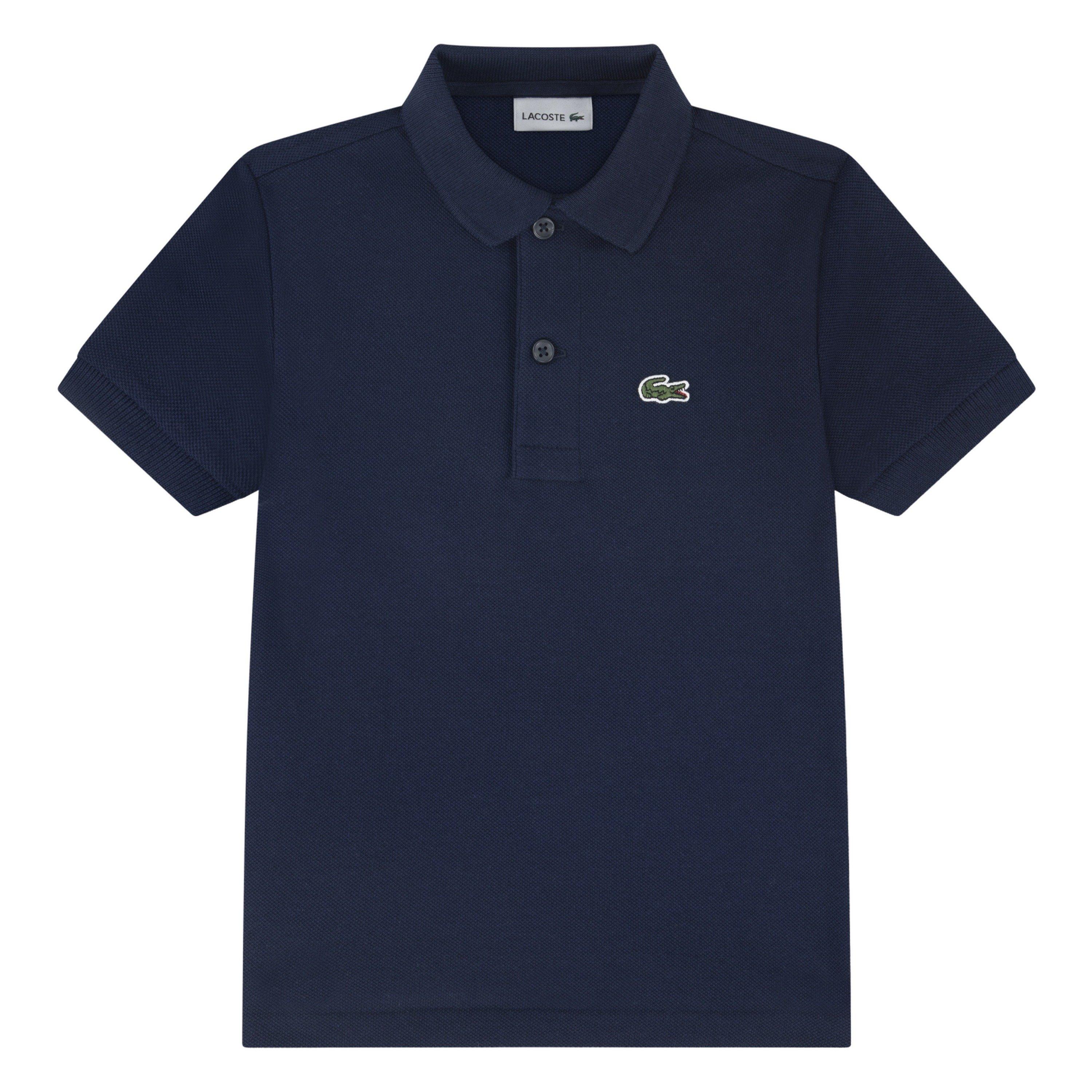 Lacoste Toddler Boys' Non-Organic Petit Pique Polo - Navy - NAVY Thumbnail View 1