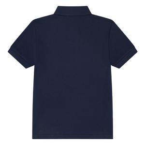 Lacoste Toddler Boys' Non-Organic Petit Pique Polo -Navy