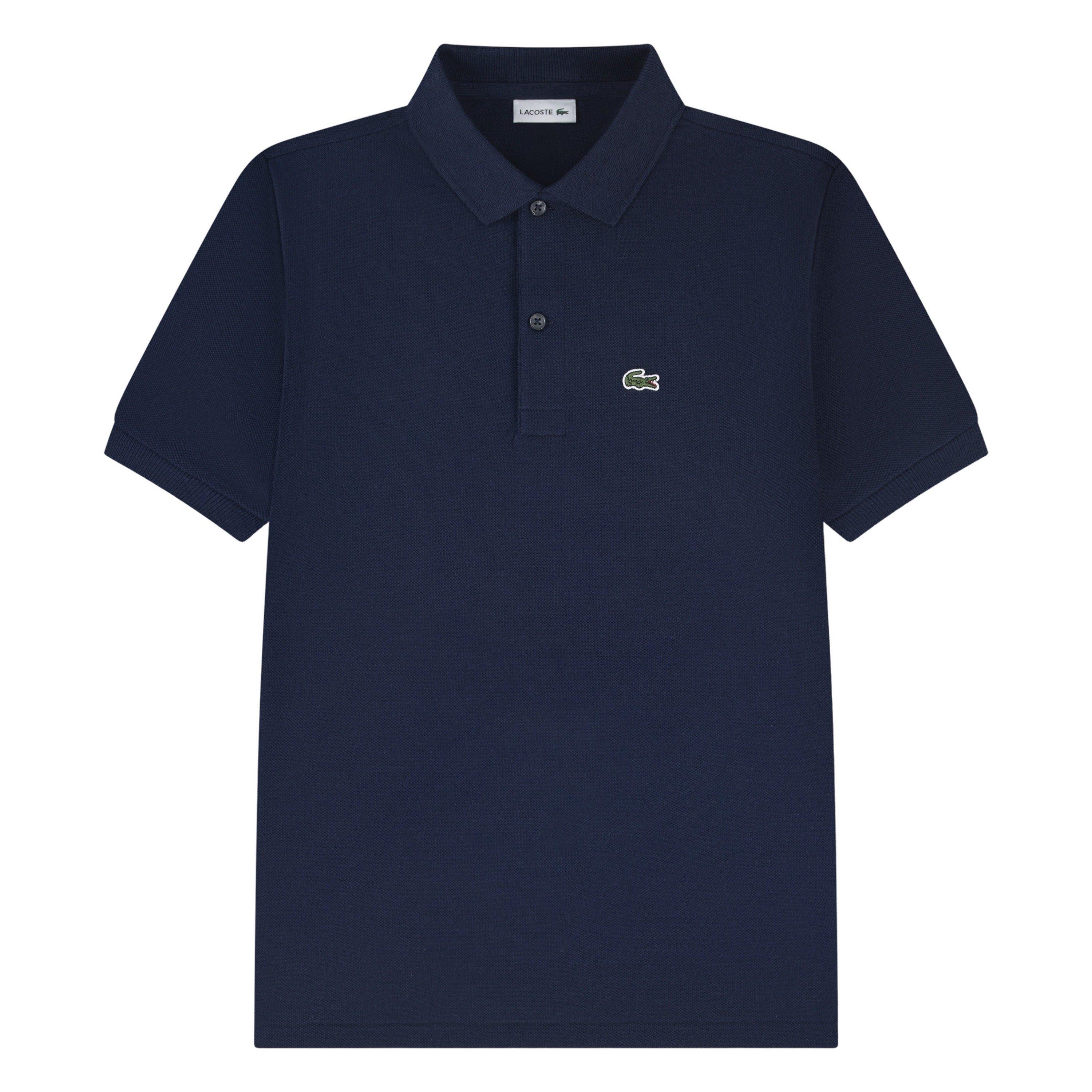 Lacoste Non-Organic Petit Pique Little Boys' Navy Polo