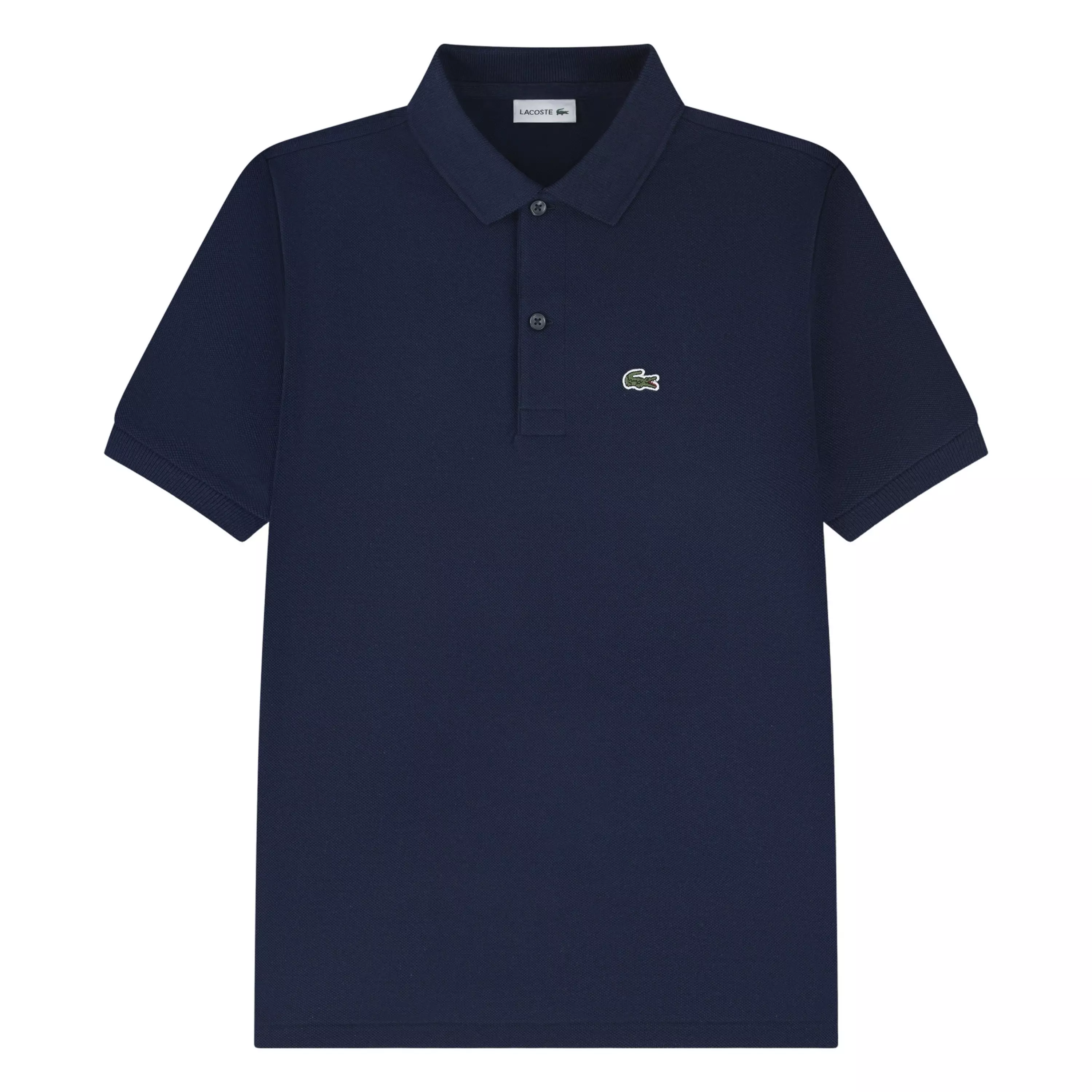 Lacoste Little Boys' Non-Organic Petit Pique Polo - Navy - NAVY
