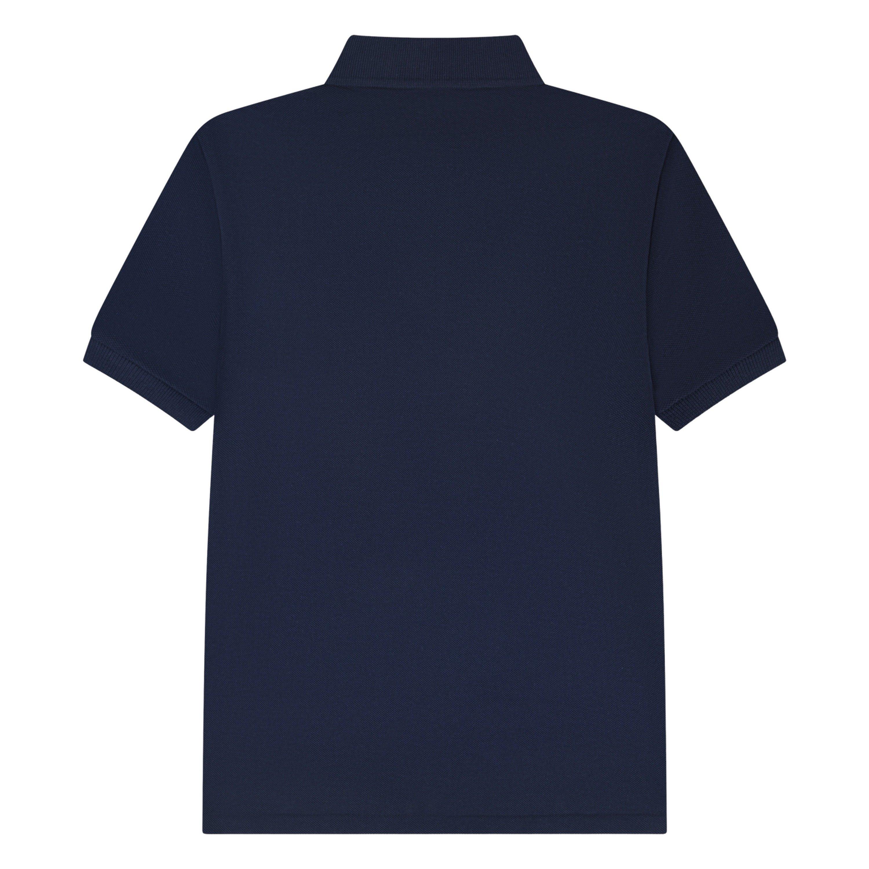 Lacoste Non-Organic Petit Pique Big Boys' Navy Polo