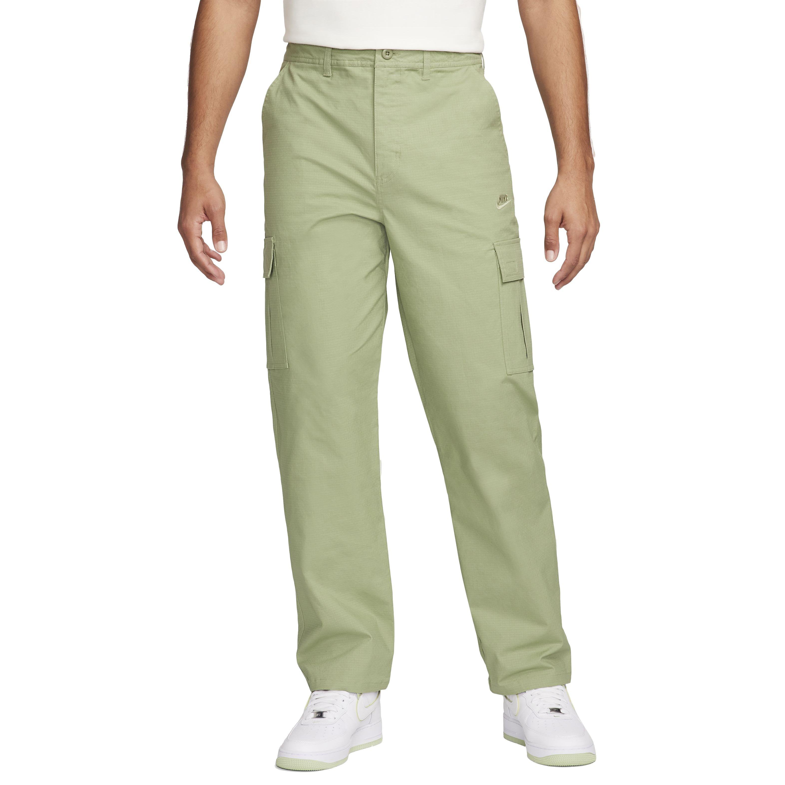 Nike Men's Club Cargo Pants -Green - GREEN Thumbnail View 1