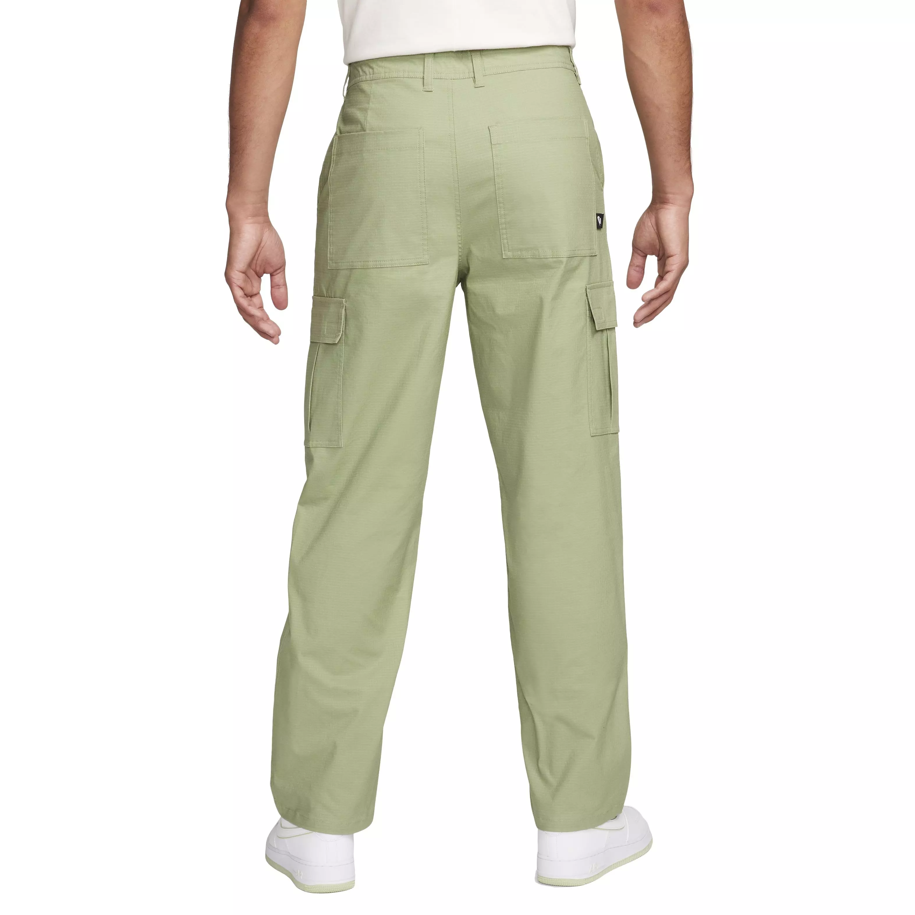 Nike Men's Club Cargo Pants - Green - GREEN