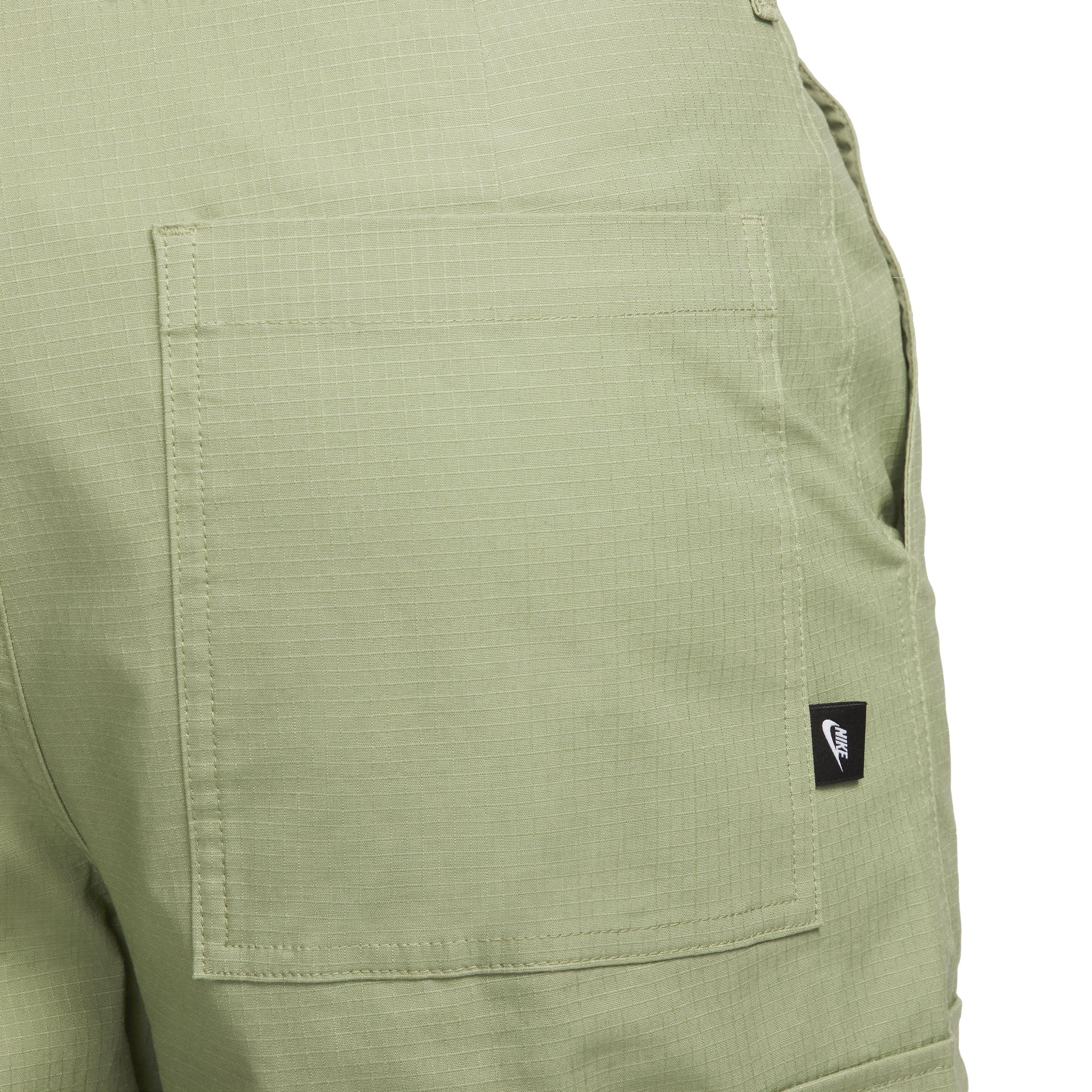 Nike Men's Club Cargo Pants - Green - GREEN Thumbnail View 5