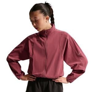 Nike Big Girls' MAVN Water-Repellent UV Woven Jacket - Pink Smoke - PINK SMOKE