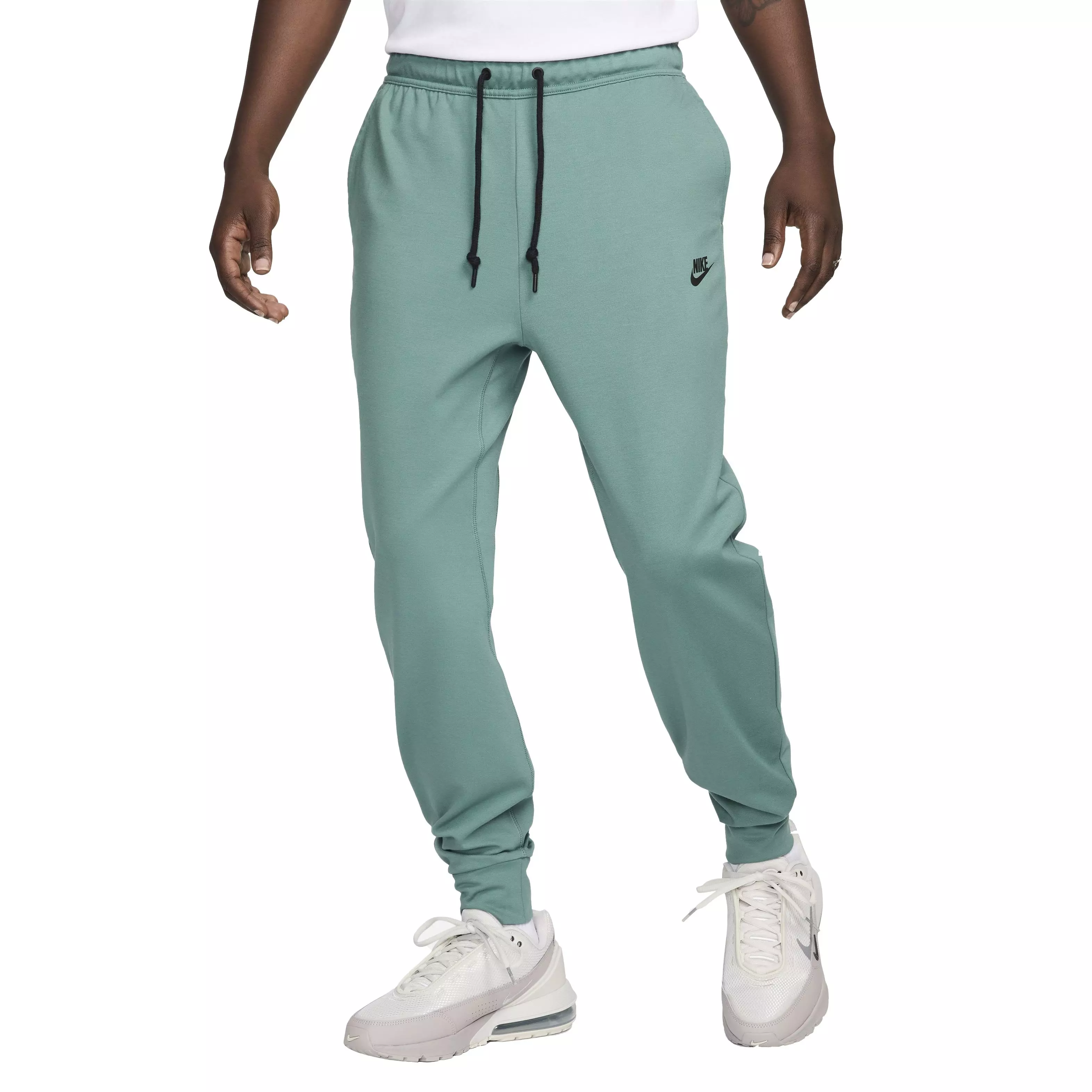 Nike Men's Sportswear Tech Knit Lightweight Joggers -Green - GREEN