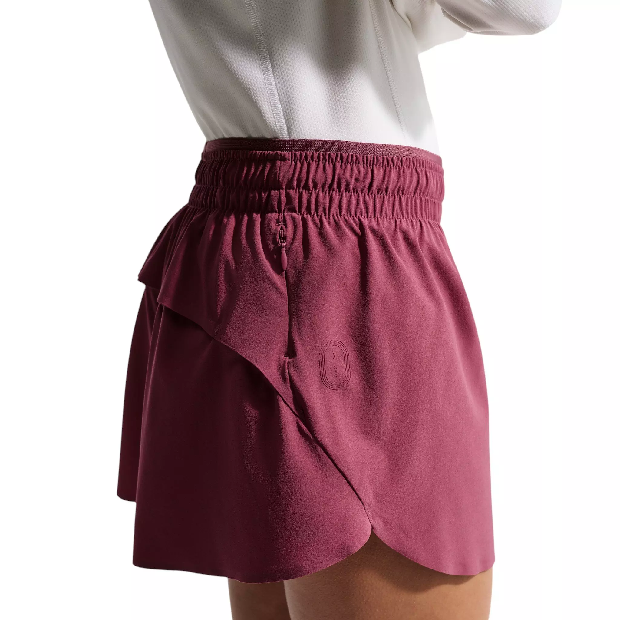 Nike Big Girls' MAVN Dri-FIT 3" mid-Rise Repel Running Shorts - Pink Smoke - PINK SMOKE