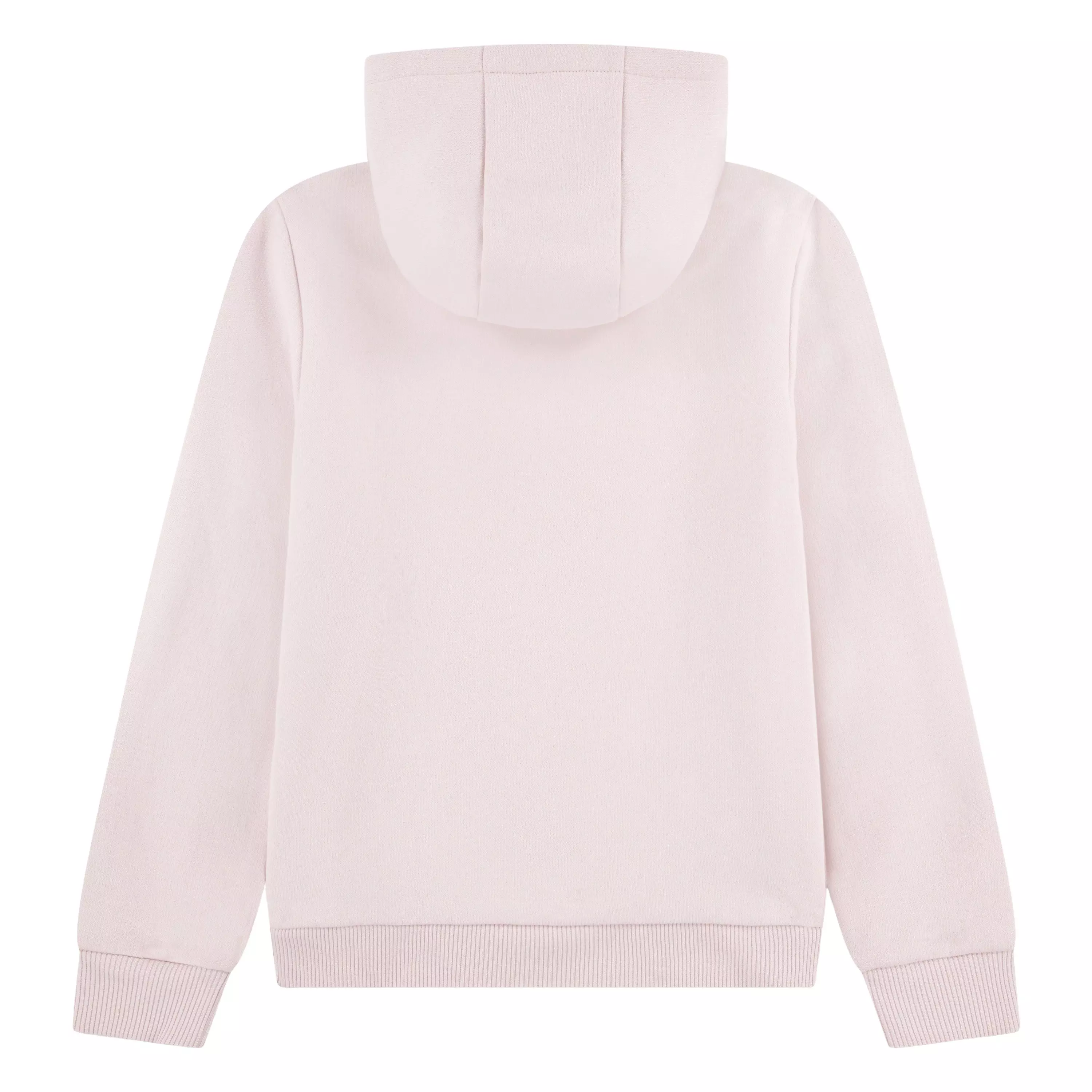 Lacoste Big Boys' Core Fleece Pullover Hoodie - Lt Pink - LT PINK