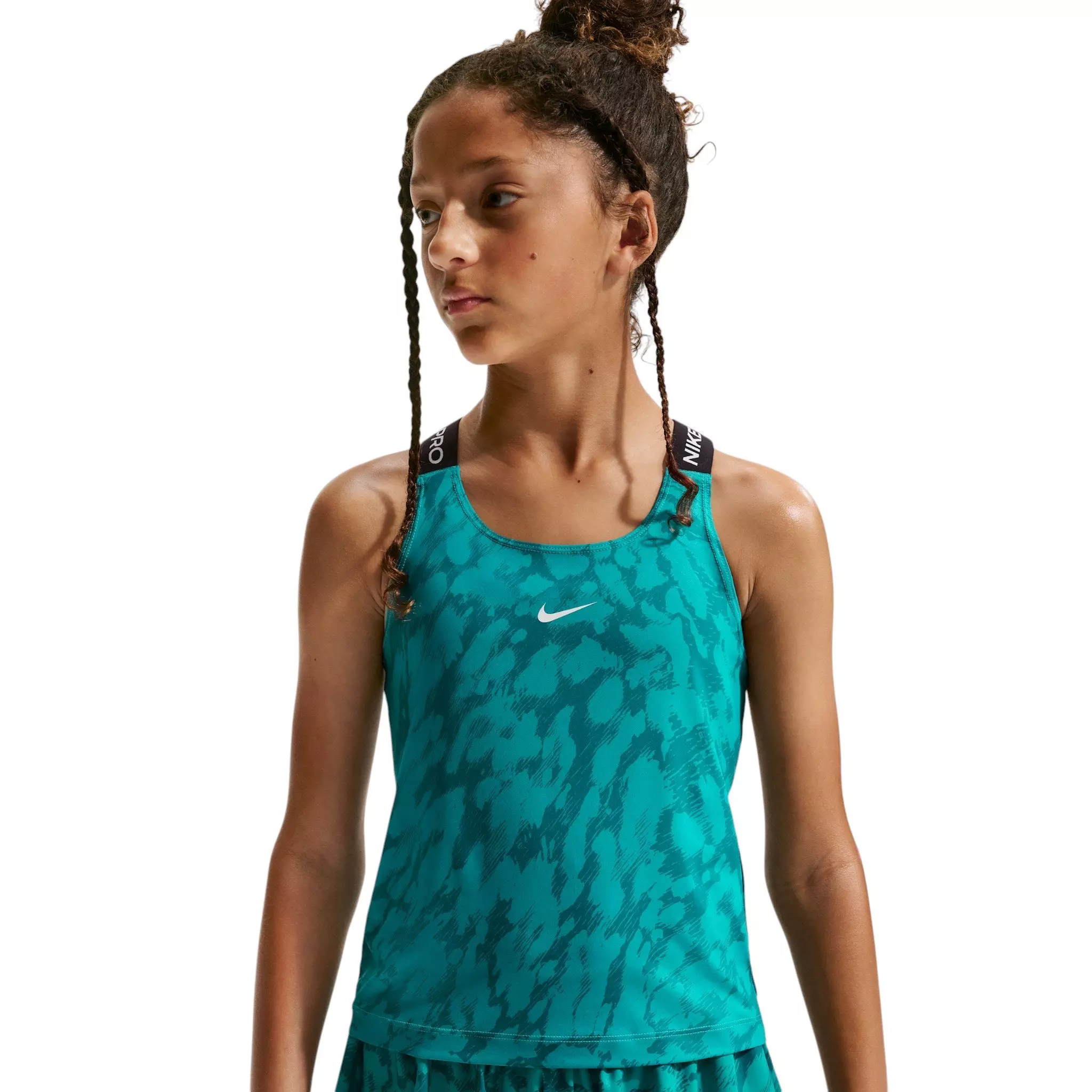Nike Big Girls' Pro Tank Top - Green - GREEN