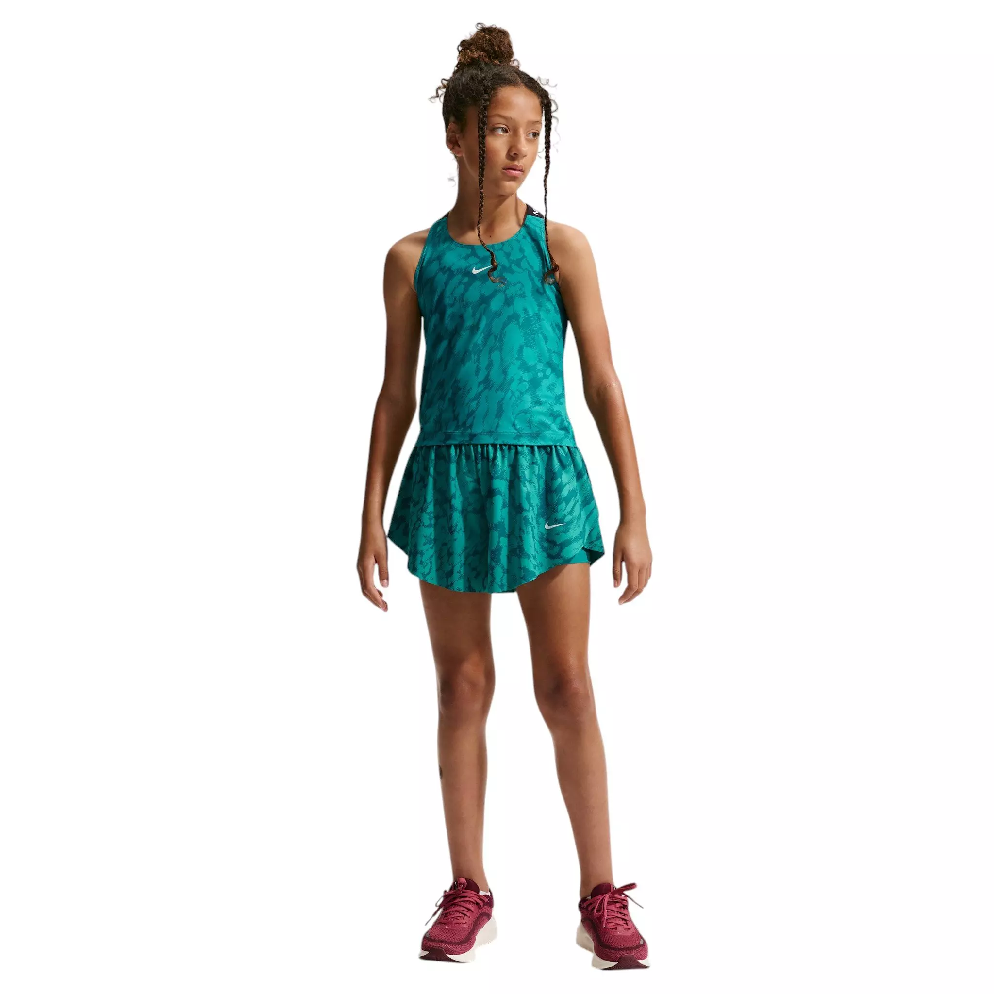 Nike Big Girls' Pro Tank Top - Green - GREEN
