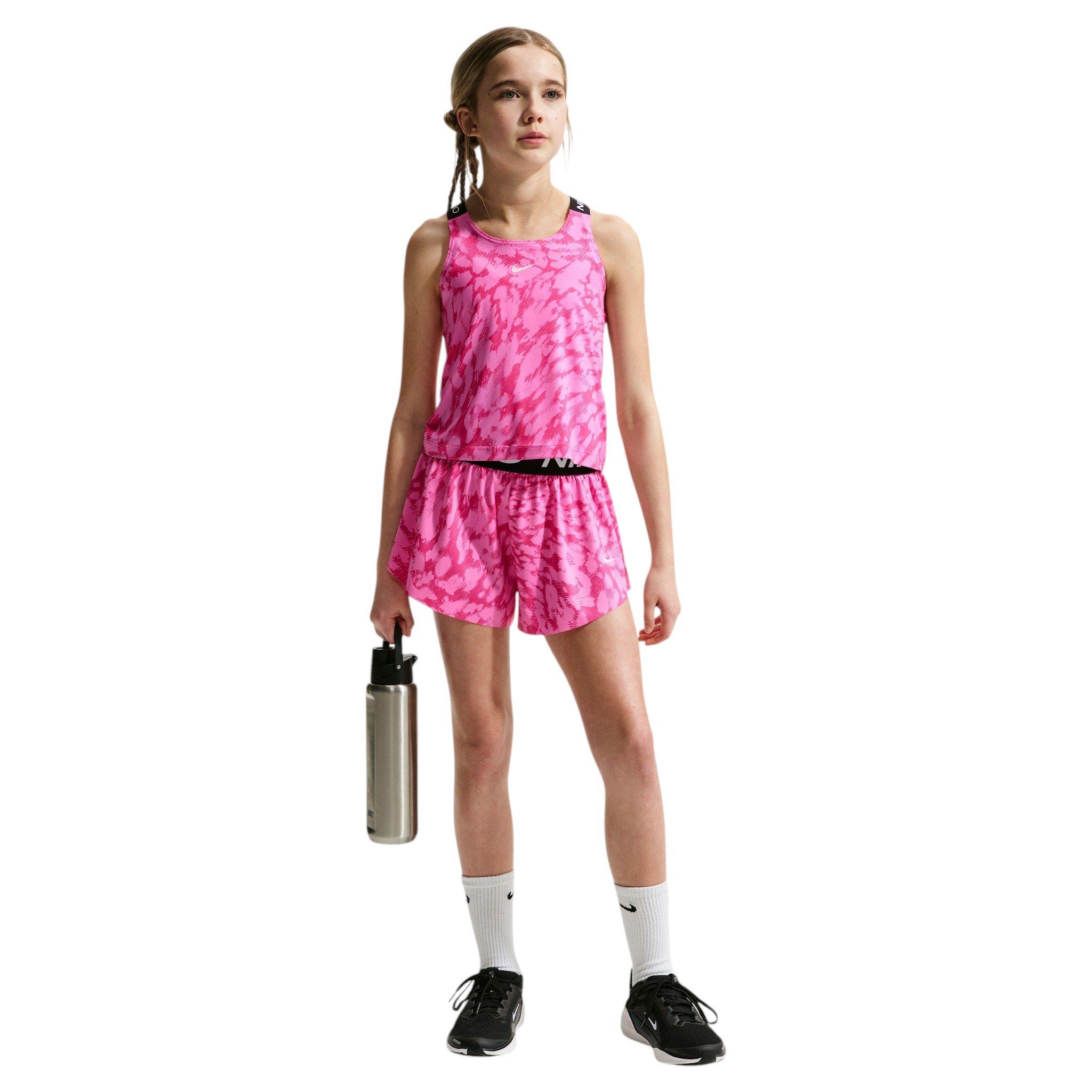 Nike Pro Big Girls' Pink Tank Top