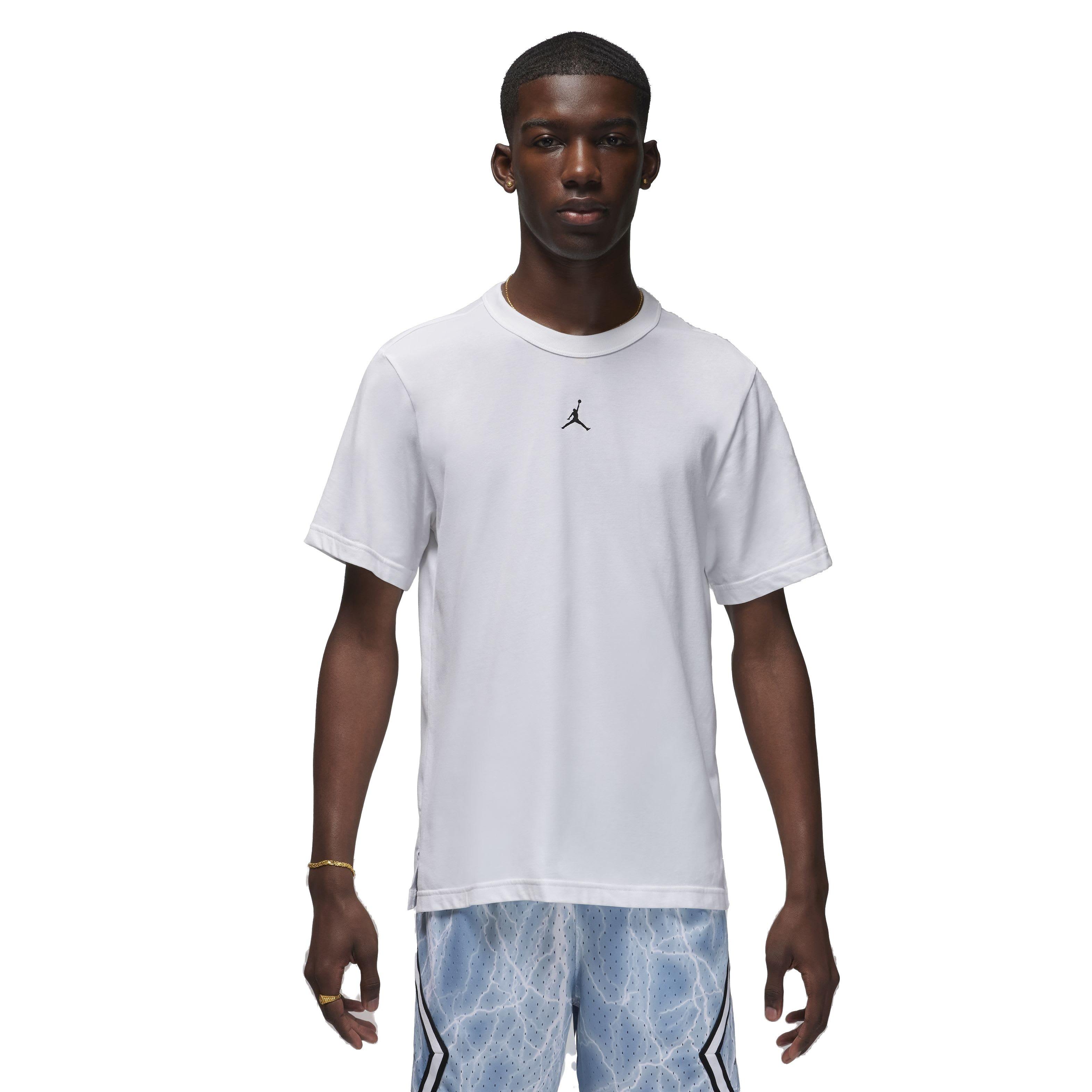 Jordan Men's Dri-FIT Sport Performance Top - WHITE Thumbnail View 1