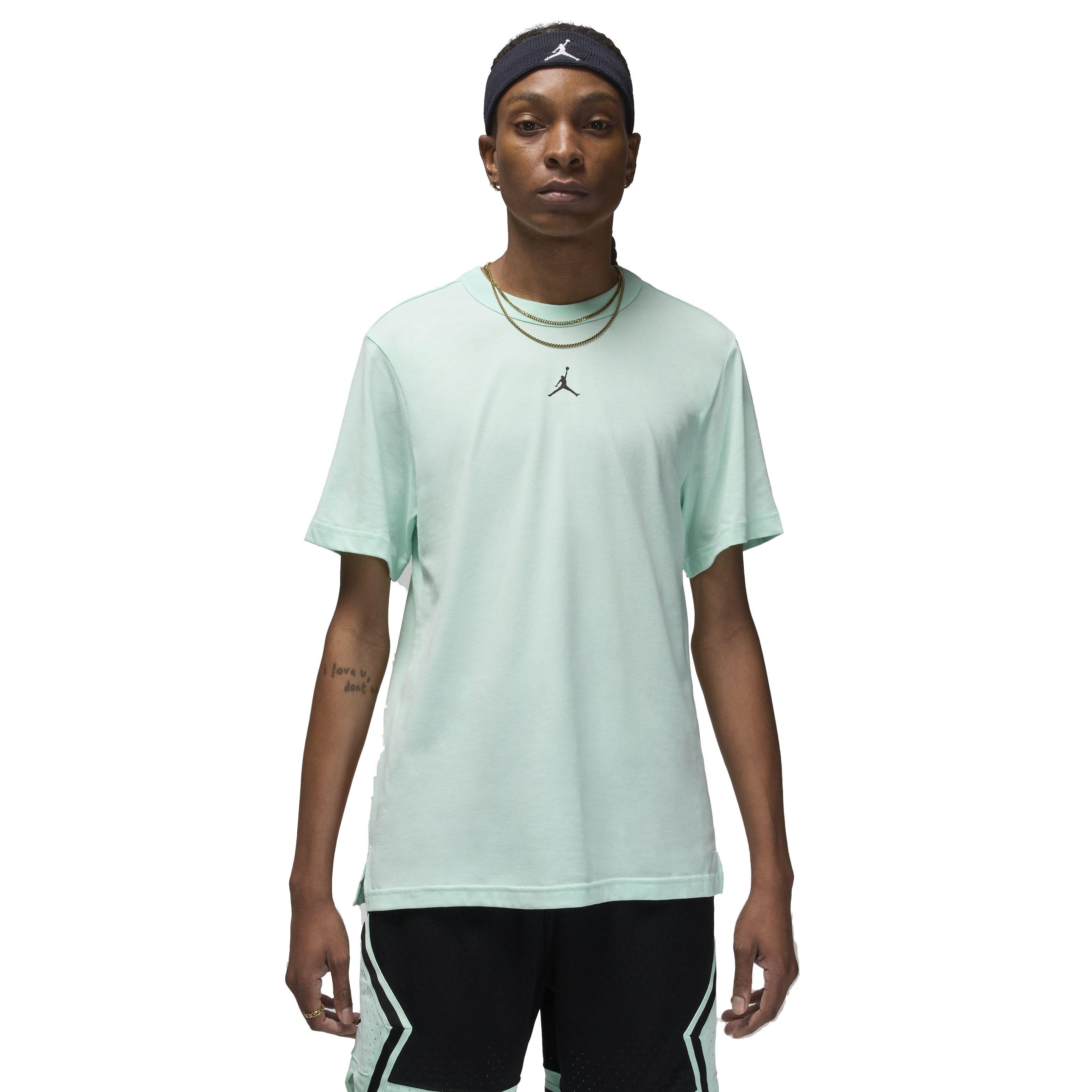 Jordan Men's Dri-FIT Sport Performance Top - GREEN Thumbnail View 1