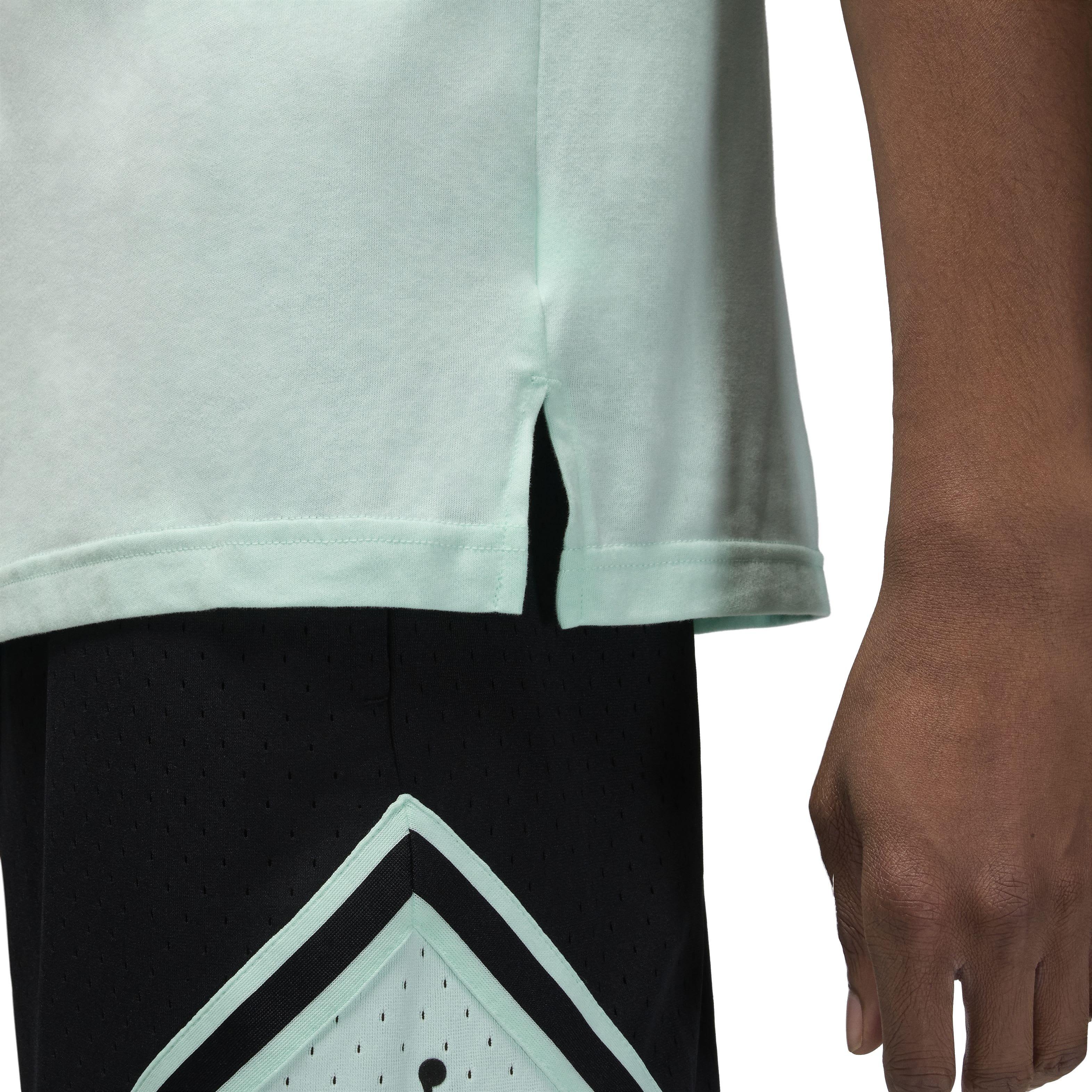 Jordan Men's Dri-FIT Sport Performance Top - GREEN Thumbnail View 4