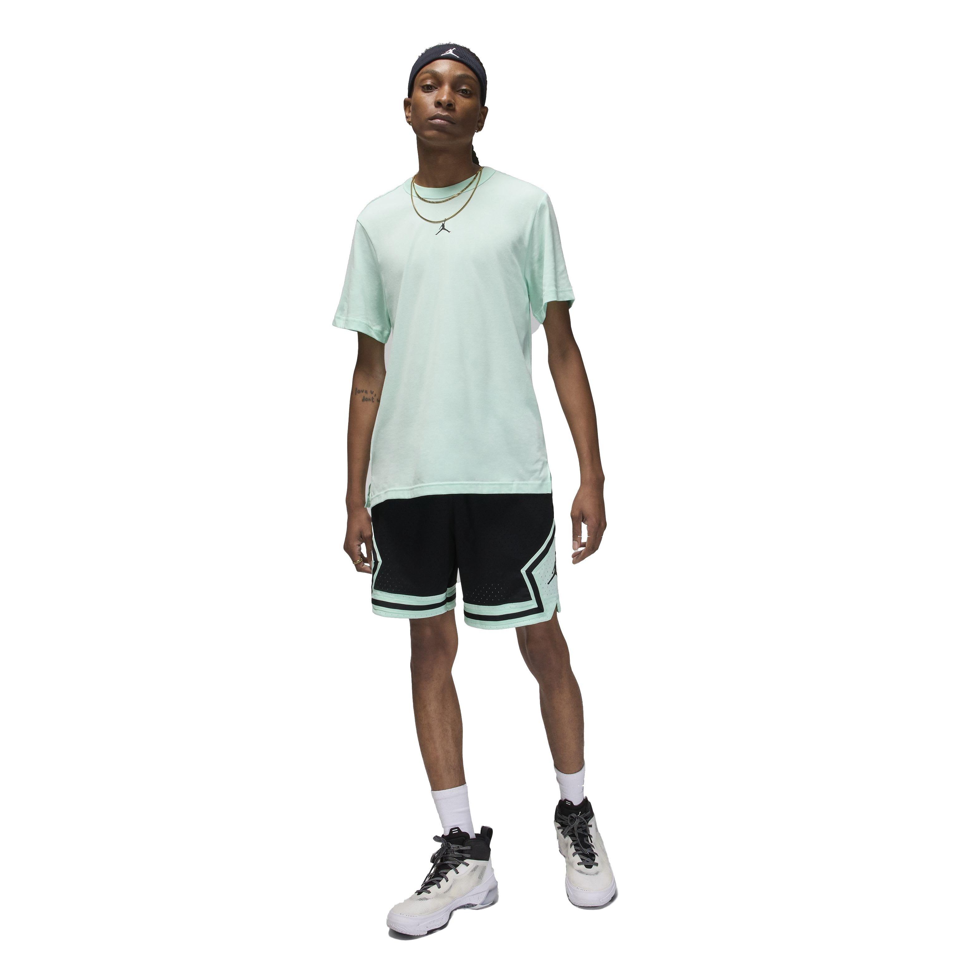 Jordan Men's Dri-FIT Sport Performance Top - GREEN Thumbnail View 5