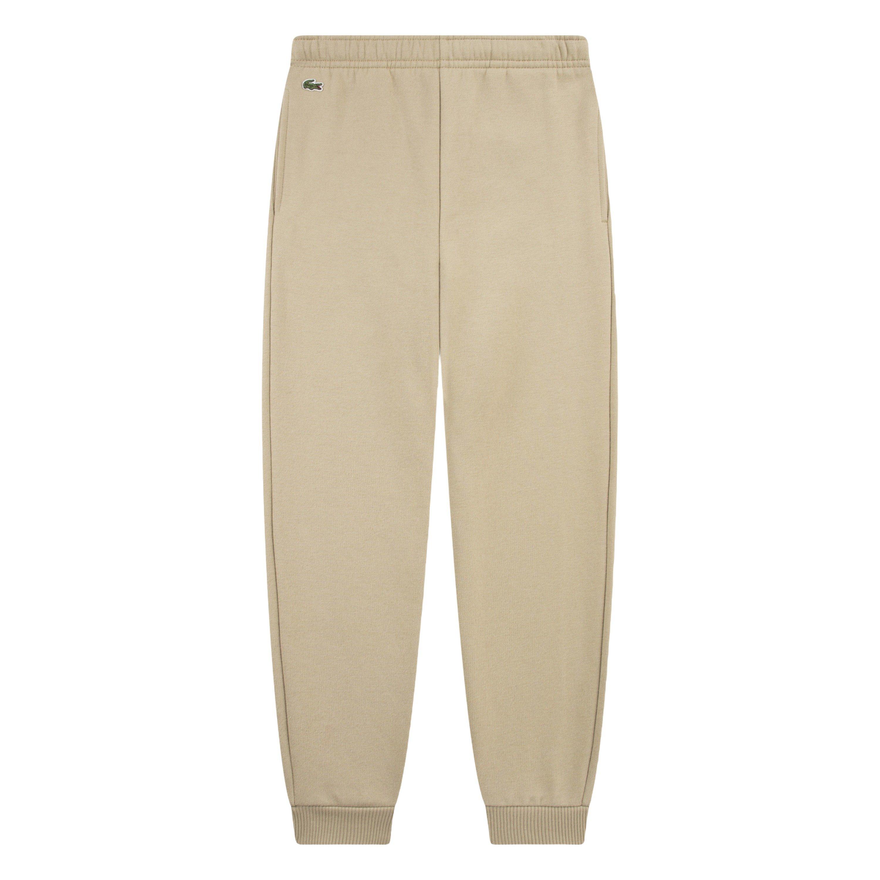 Lacoste Core Fleece Big Boys' Beige Jogger Pants