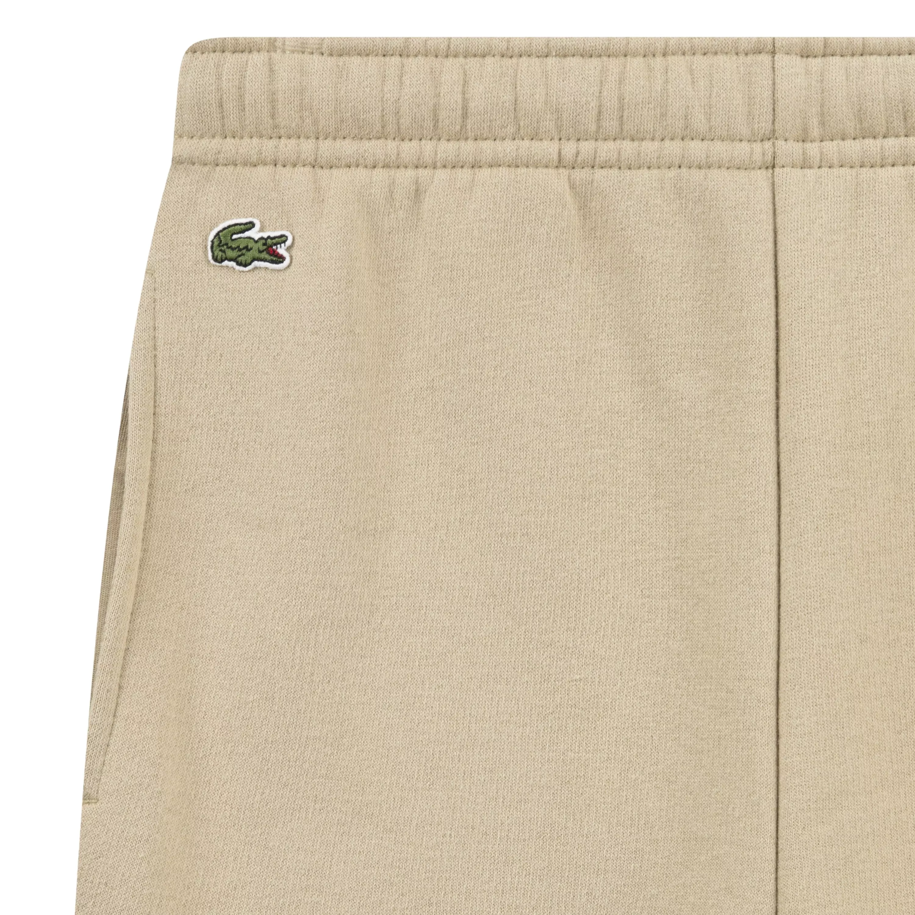 Lacoste Big Boys' Core Fleece Jogger Pants - Beige - BEIGE
