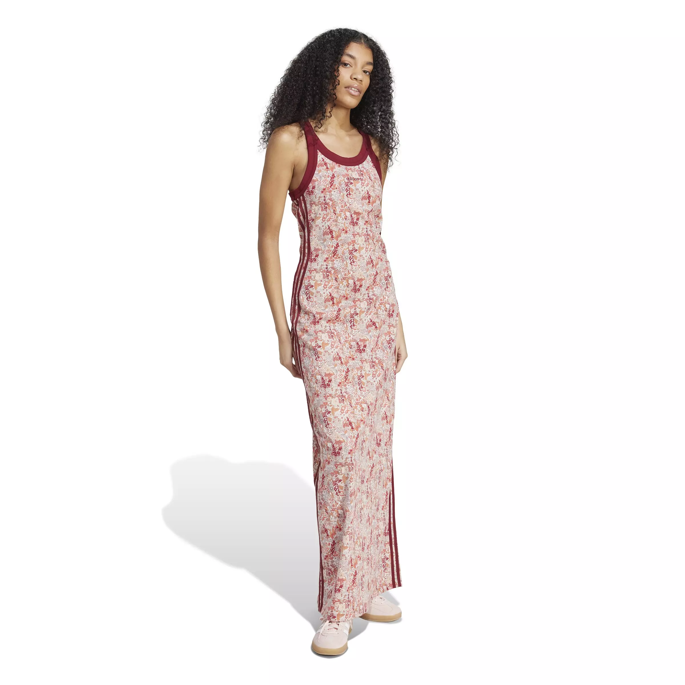 adidas Originals x Liberty London Women's Tonal Maxi Dress - Multi - MULTI-COLOR