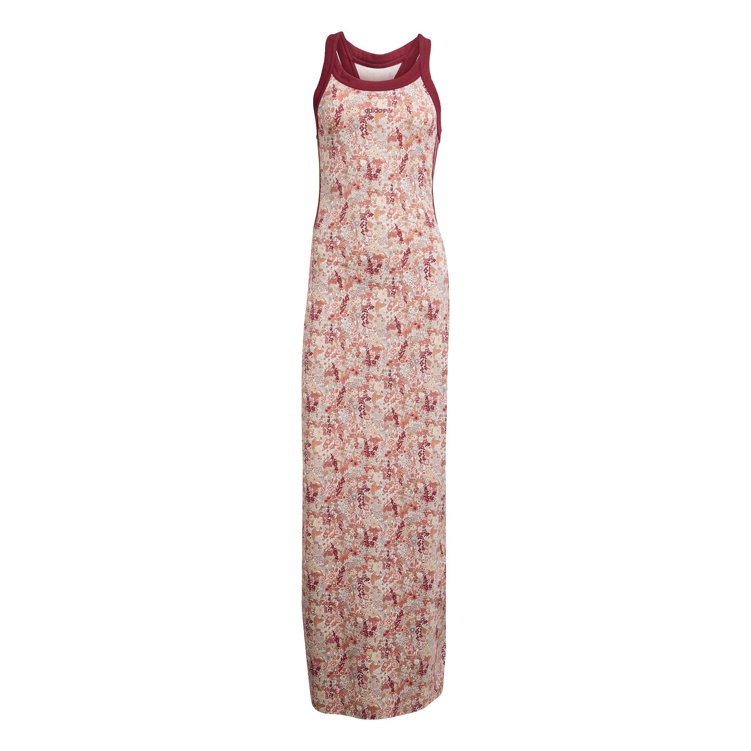 adidas Originals x Liberty London Women's Tonal Maxi Dress - Multi - MULTI-COLOR Thumbnail View 6