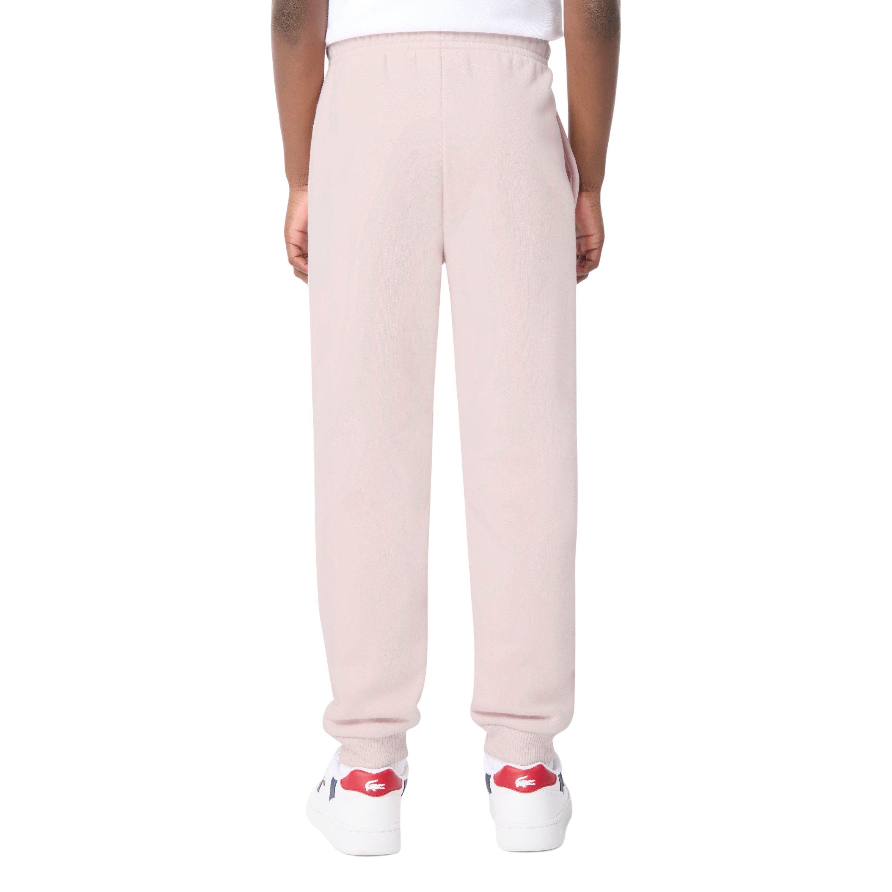 Lacoste Core Fleece Big Boys' Lt Pink Jogger Pants