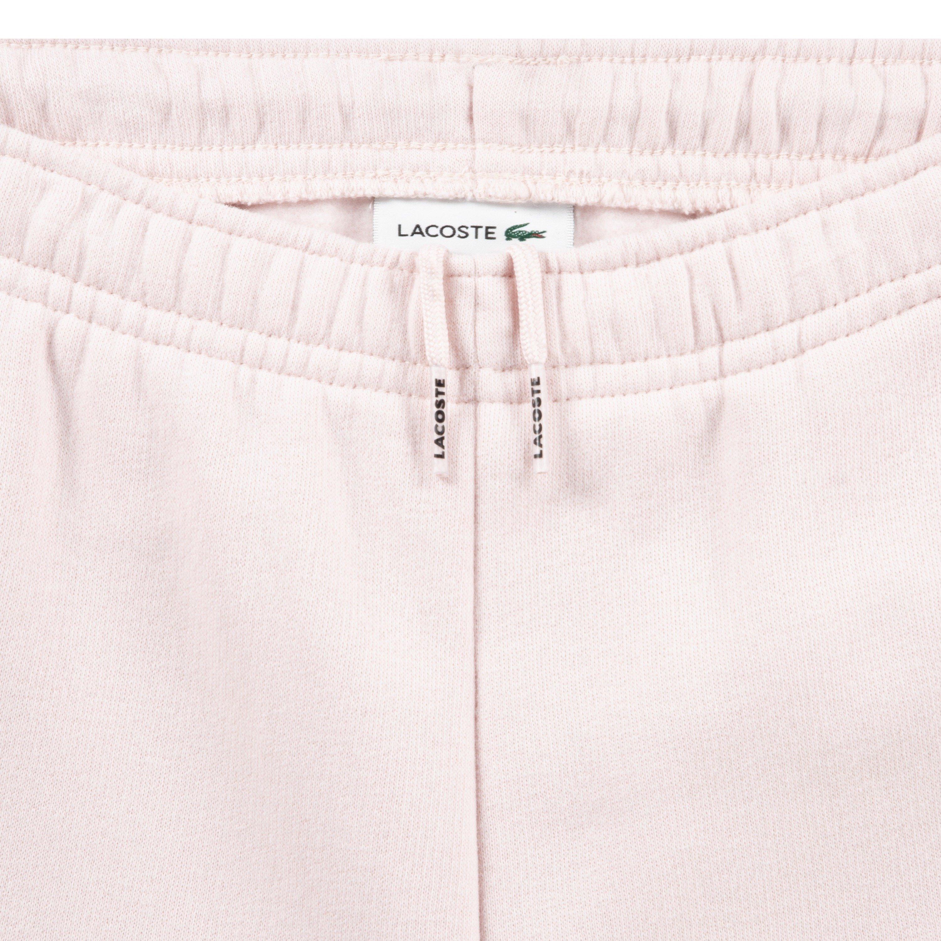 Lacoste Big Boys' Core Fleece Jogger Pants - Light Pink - LT PINK Thumbnail View 3