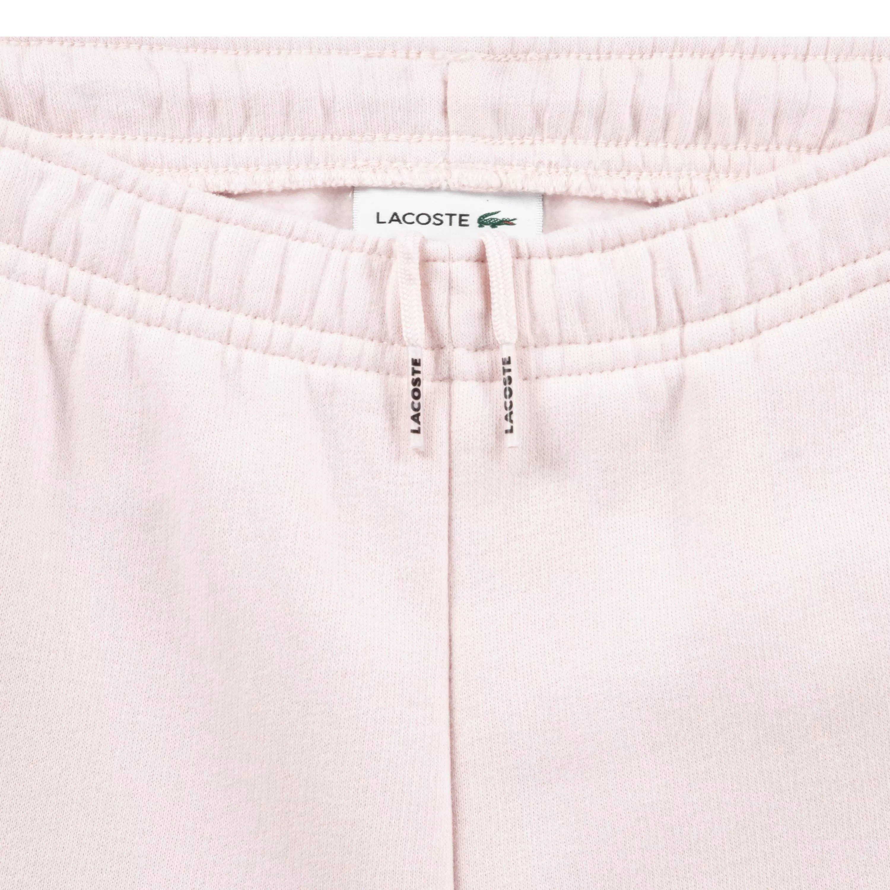 Lacoste Big Boys' Core Fleece Jogger Pants -Lt Pink - LT PINK