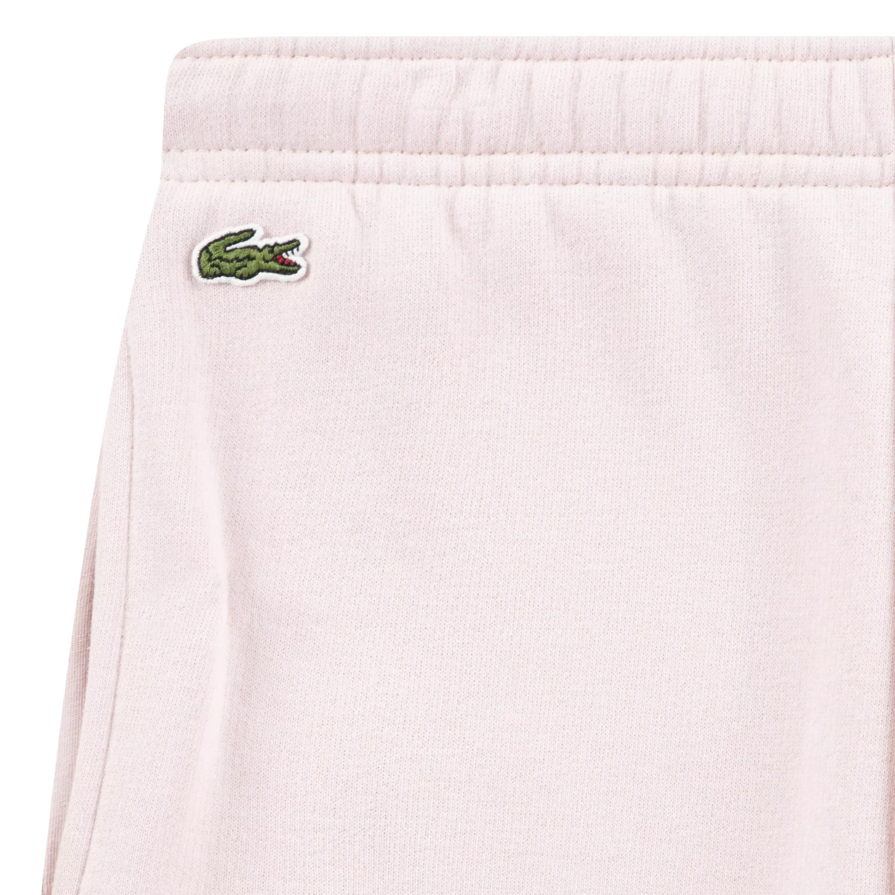 Lacoste Big Boys' Core Fleece Jogger Pants -Lt Pink - LT PINK
