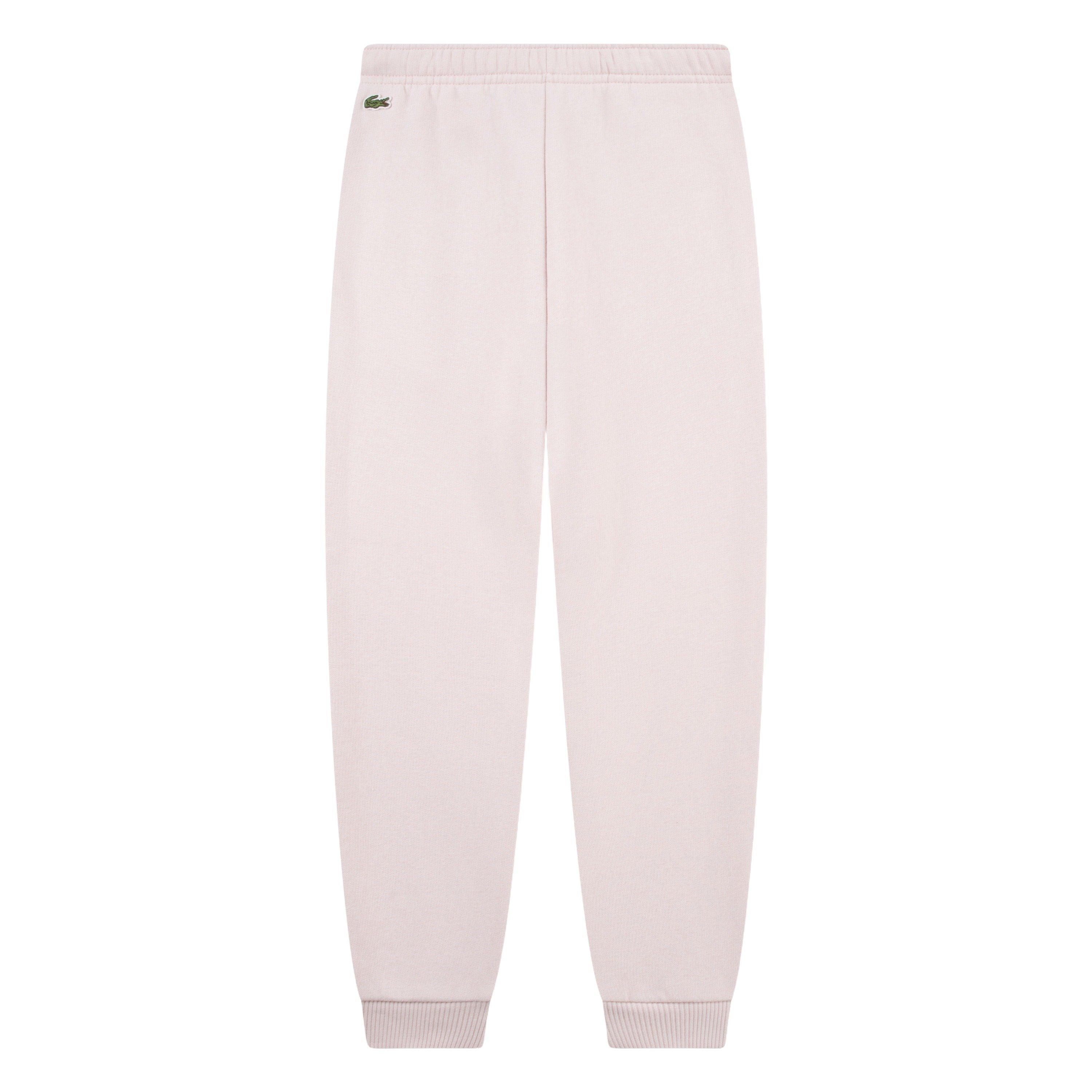 Lacoste Big Boys' Core Fleece Jogger Pants - Light Pink - LT PINK Thumbnail View 5
