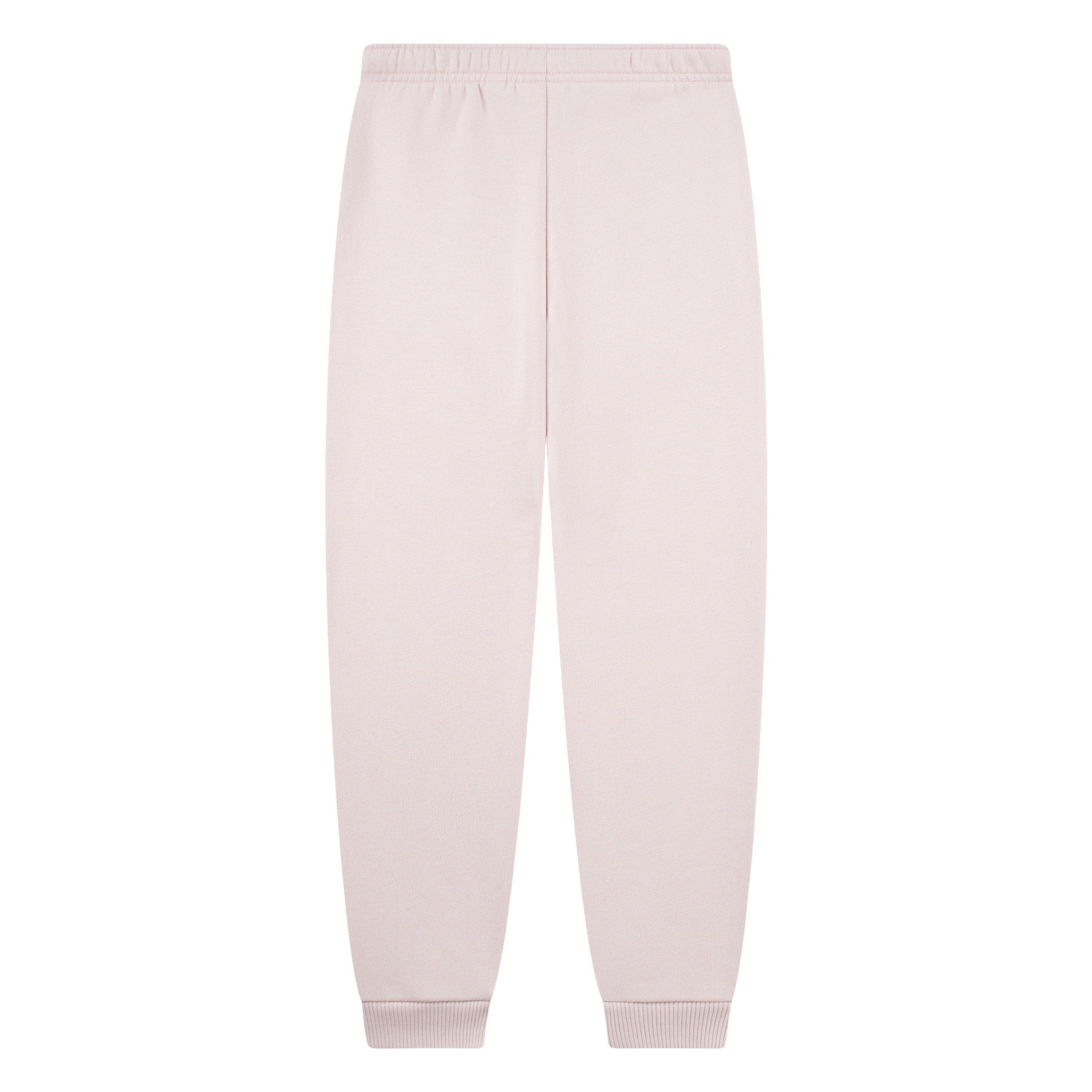Lacoste Big Boys' Core Fleece Jogger Pants - Light Pink - LT PINK Thumbnail View 6