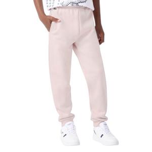 Lacoste Big Boys' Core Fleece Jogger Pants -Lt Pink
