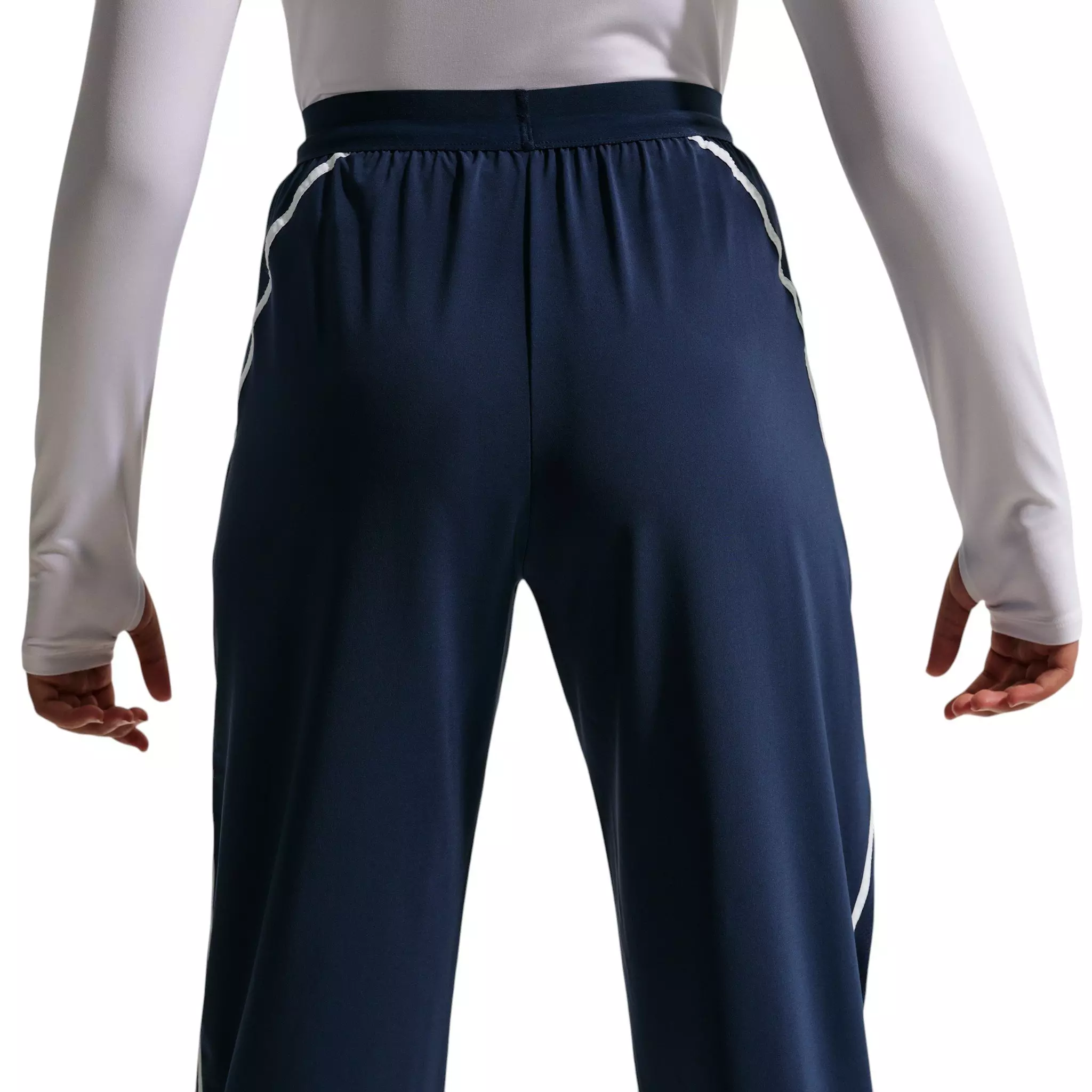 Nike Big Girls' Tempo Dri-FIT Mid-Rise 7/8 Length Pants - Blue - BLUE