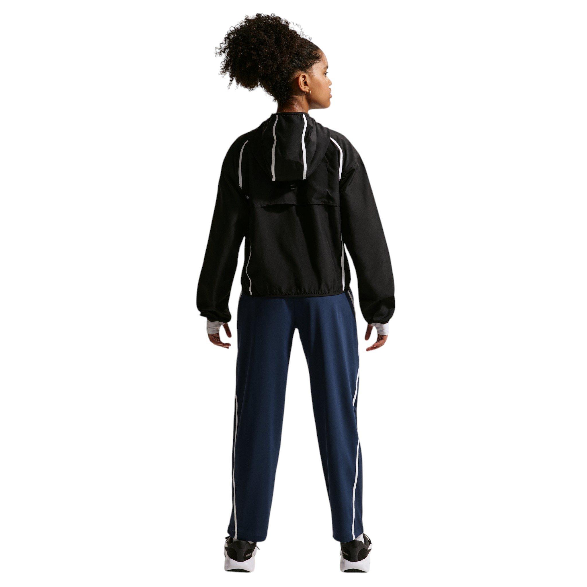 Nike Tempo Dri-FIT Mid-Rise 7/8 Length Big Girls' Blue Pants