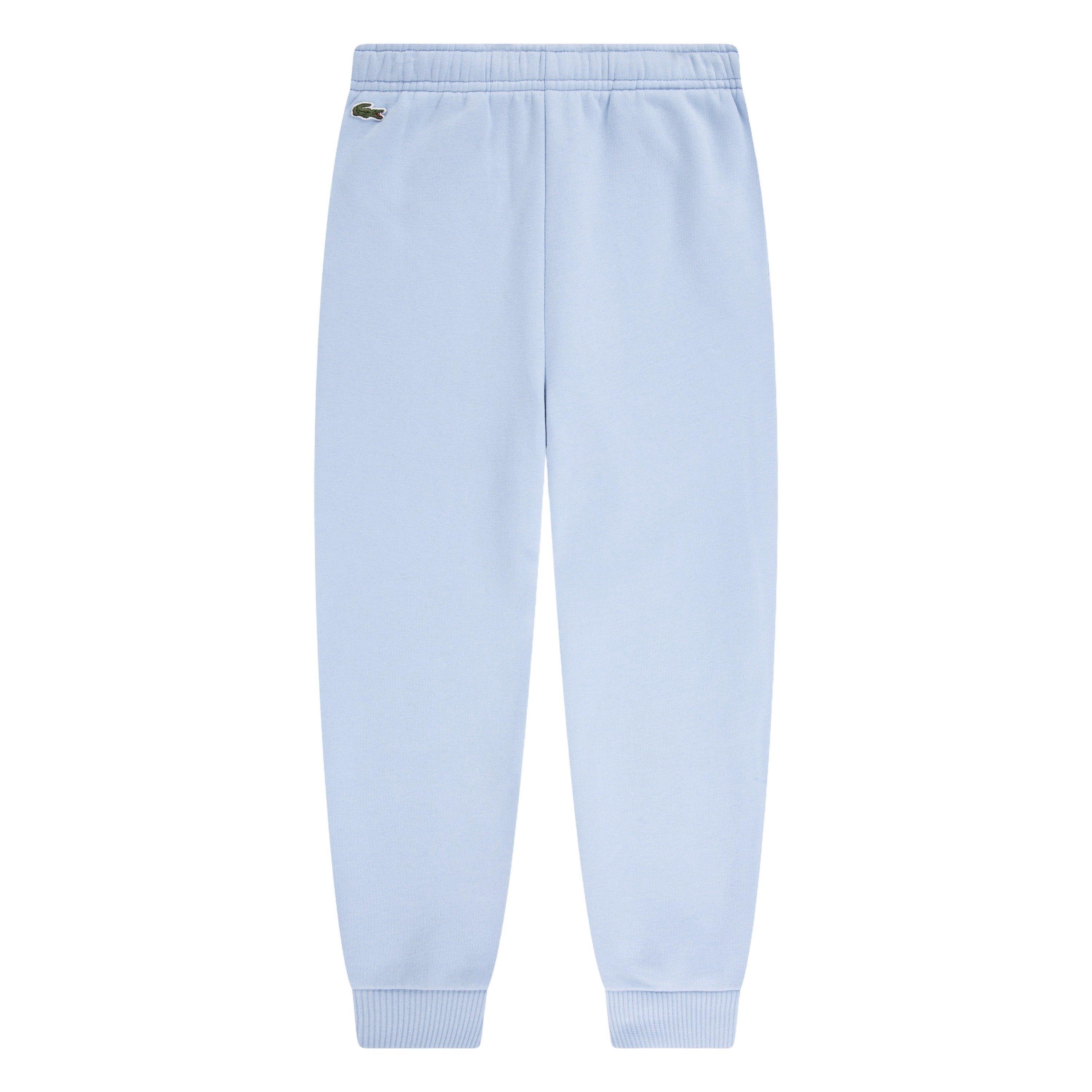 Lacoste Core Fleece Big Boys' Lt Blue Jogger Pants