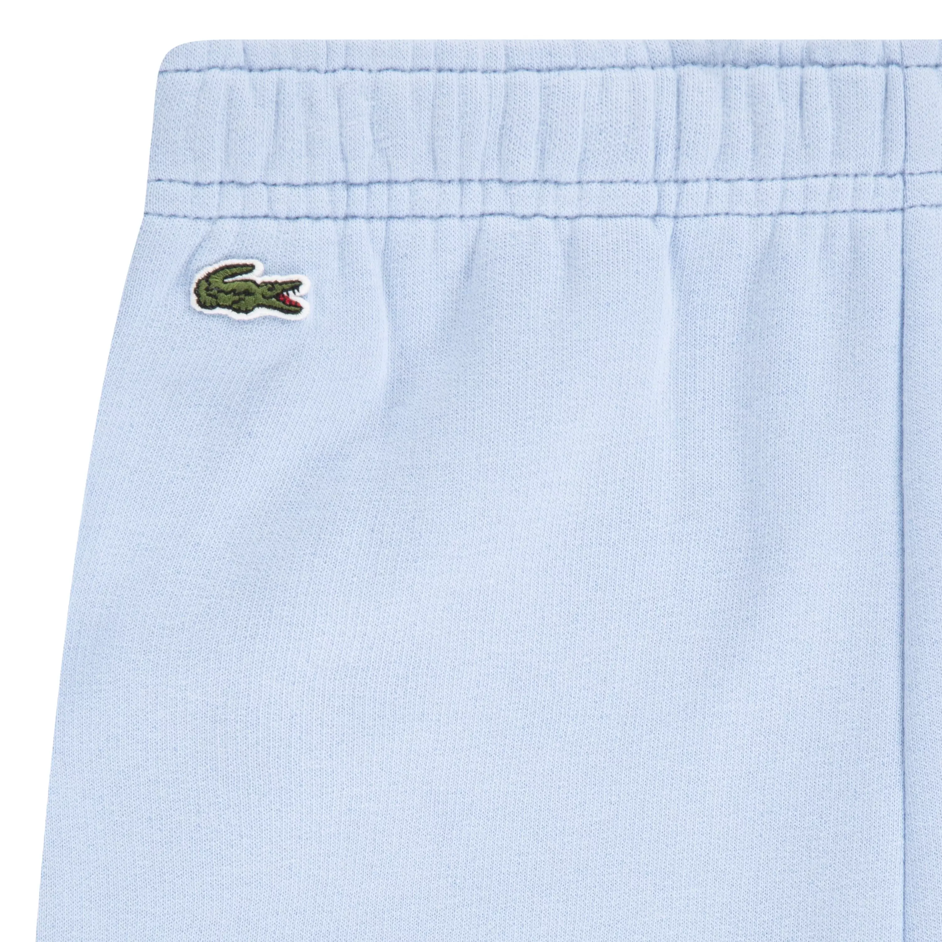 Lacoste Big Boys' Core Fleece Jogger Pants -Lt Blue - LT BLUE