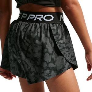 Nike Big Girls' Pro 2-in-1 Shorts - Black - BLACK