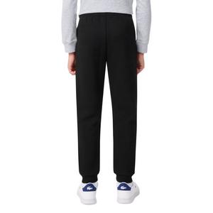 Lacoste Big Boys' Core Fleece Jogger Pants -Black