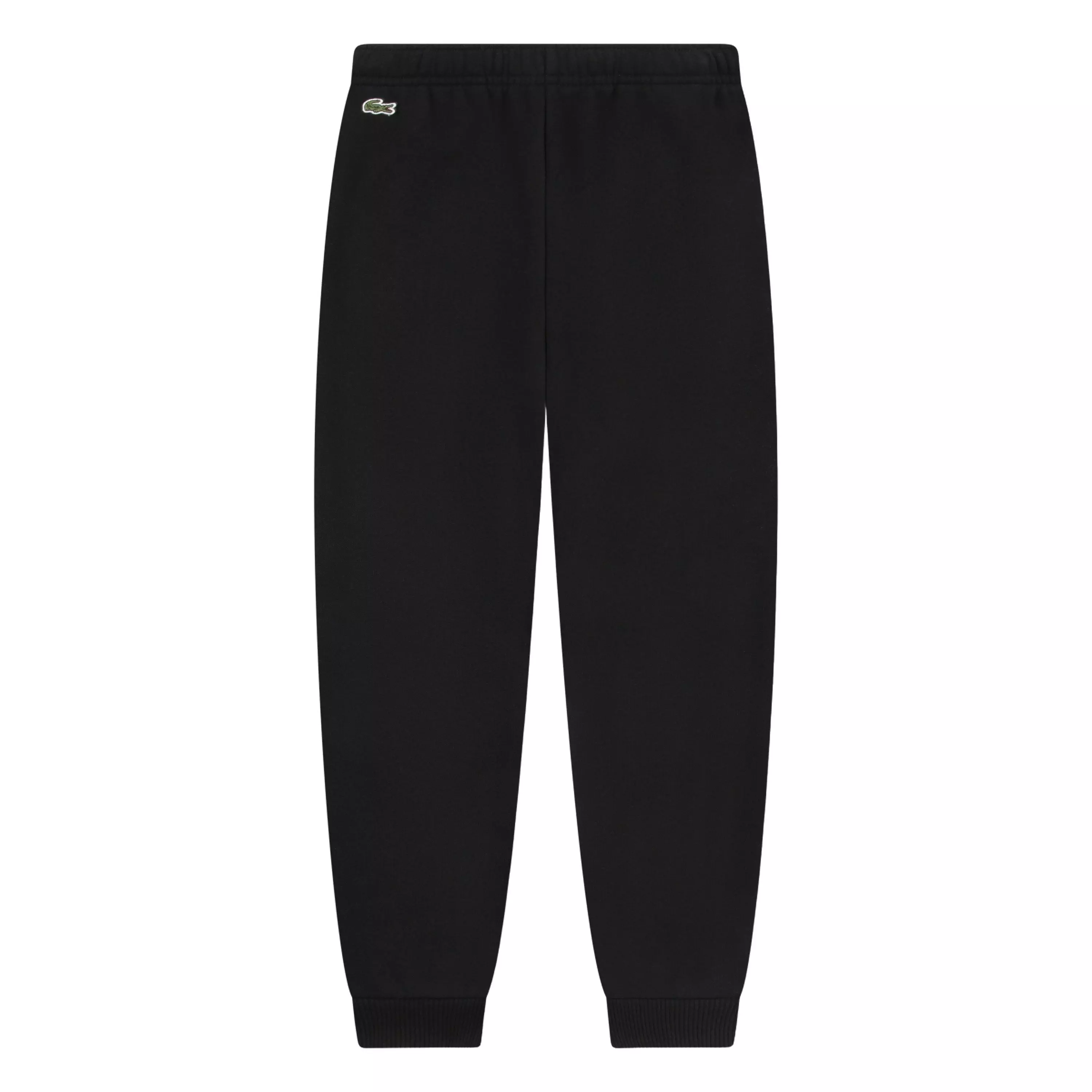 Lacoste Big Boys' Core Fleece Jogger Pants -Black - BLACK