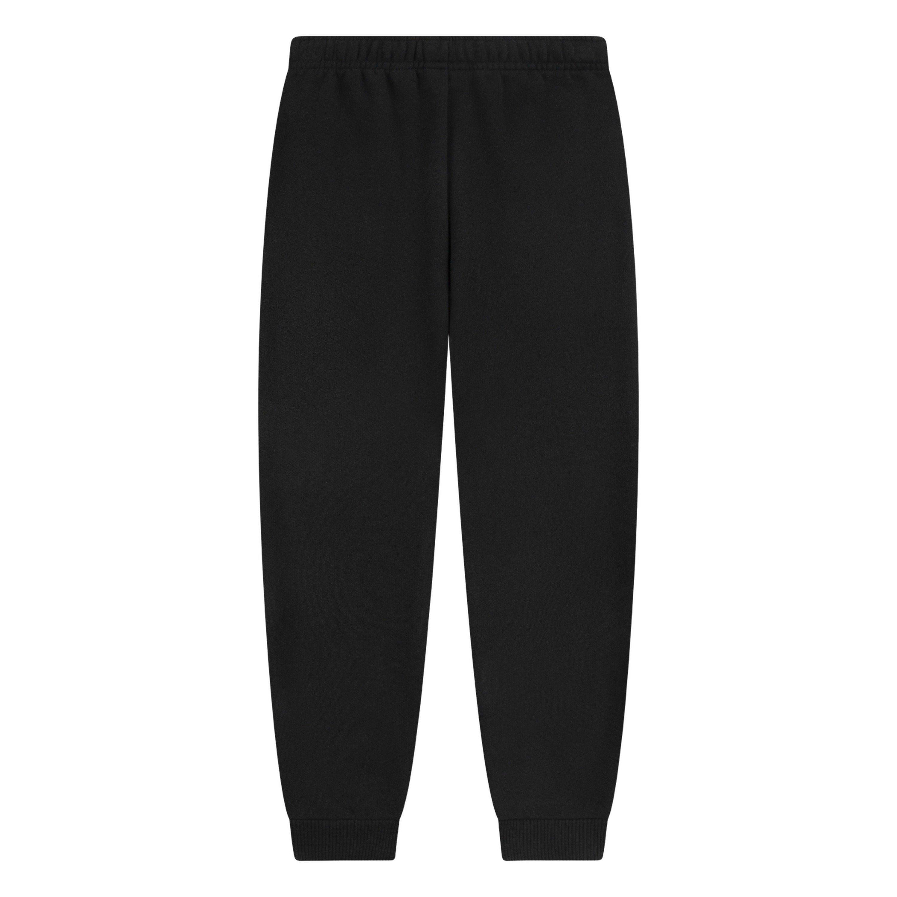 Lacoste Core Fleece Big Boys' Black Jogger Pants