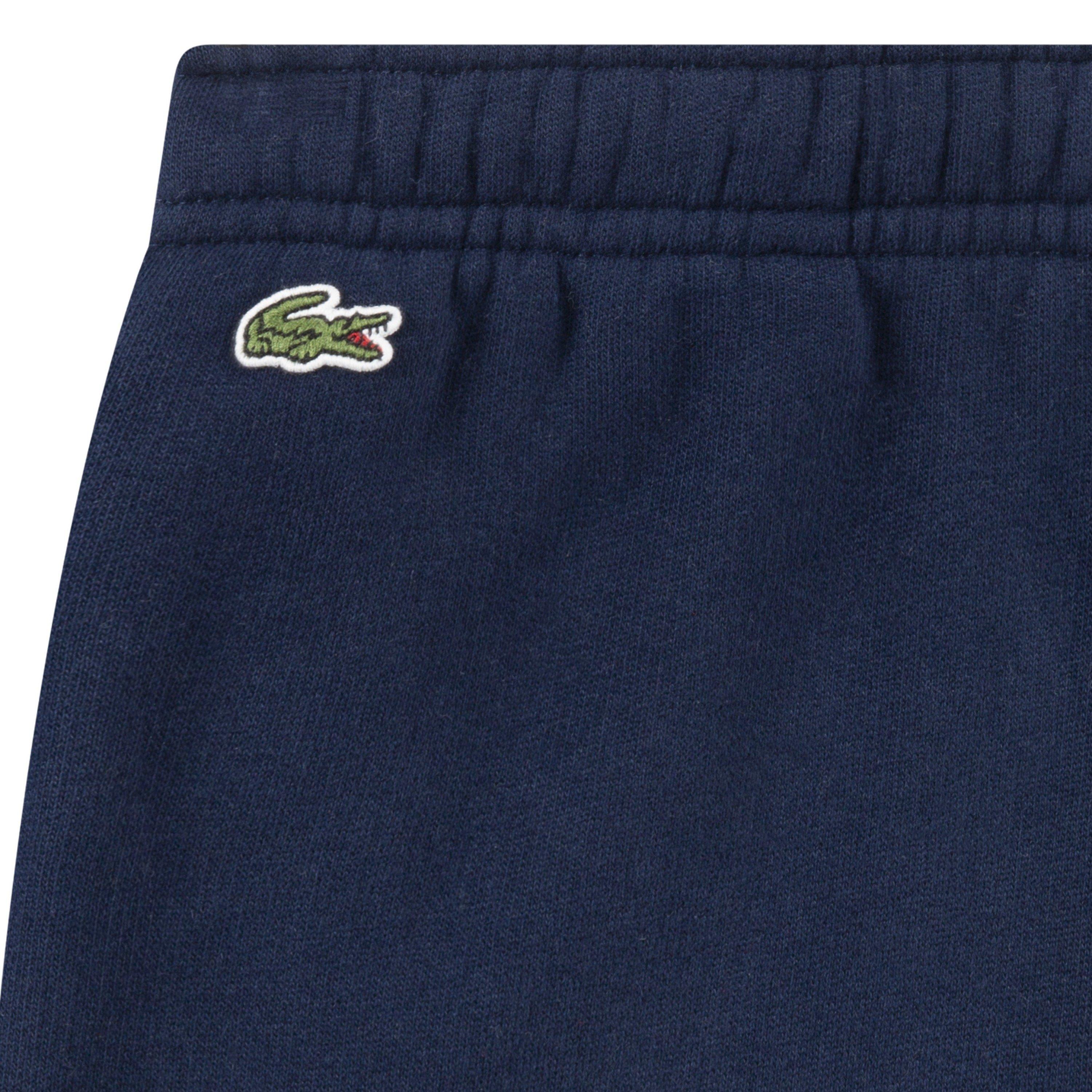 Lacoste Core Fleece Big Boys' Navy Jogger Pants