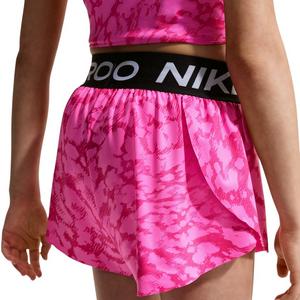 Nike Big Girls' Pro 2-in-1 Shorts - Pink - PINK