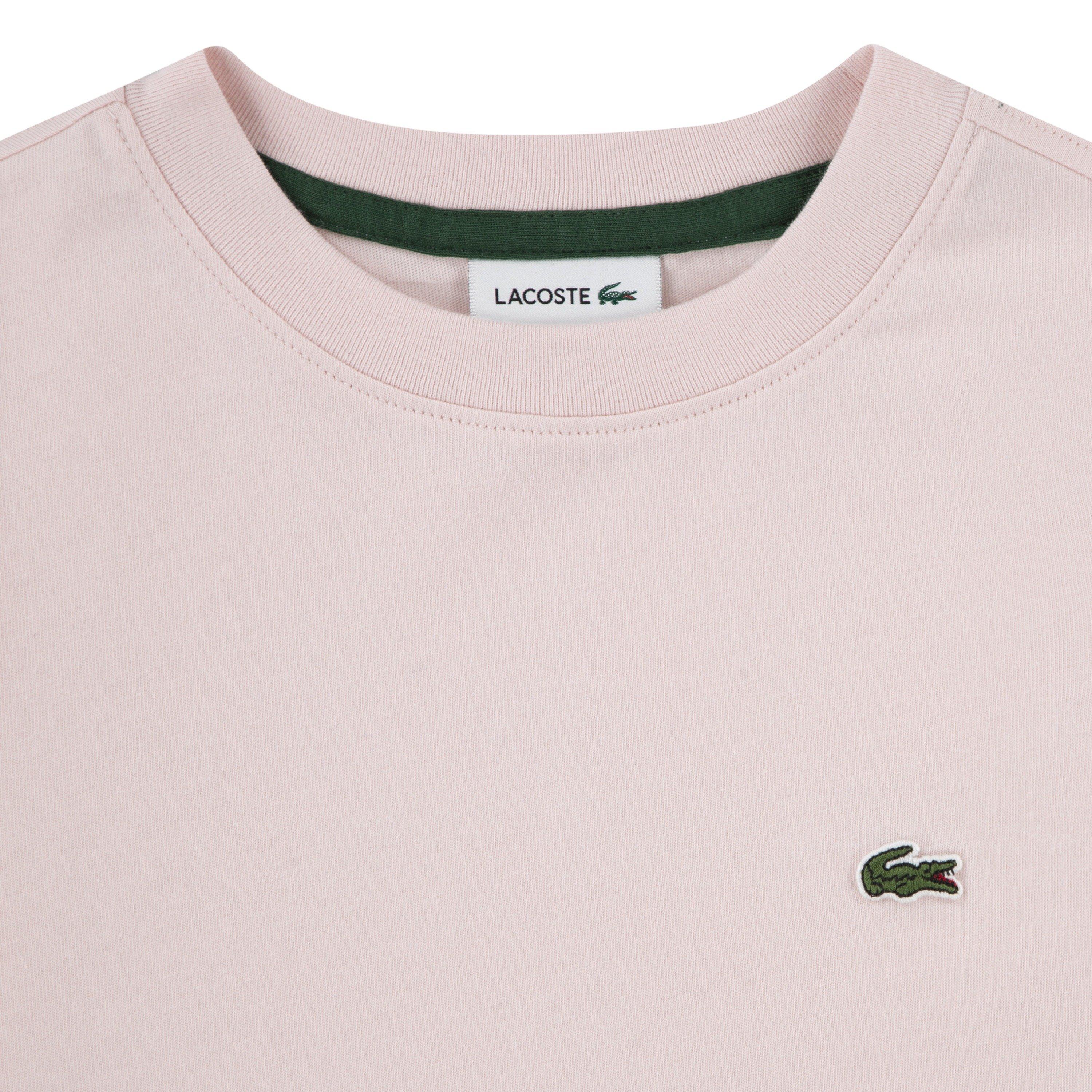Lacoste Core Big Boys' Lt Pink Tee